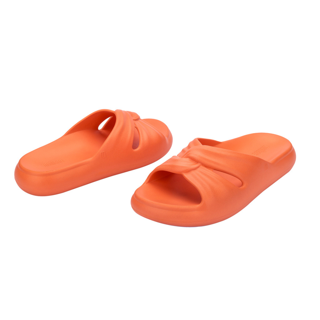 Melissa Free Slide AD Lilac/Oragne Klapki Damskie Pomarańczowe