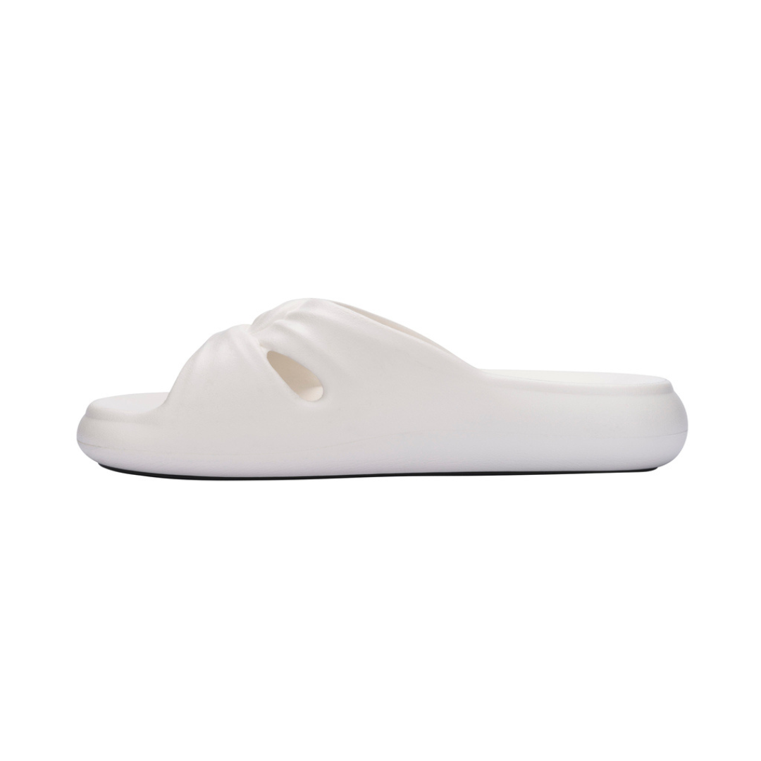 Melissa Free Slide AD White/Black Klapki Damskie Białe