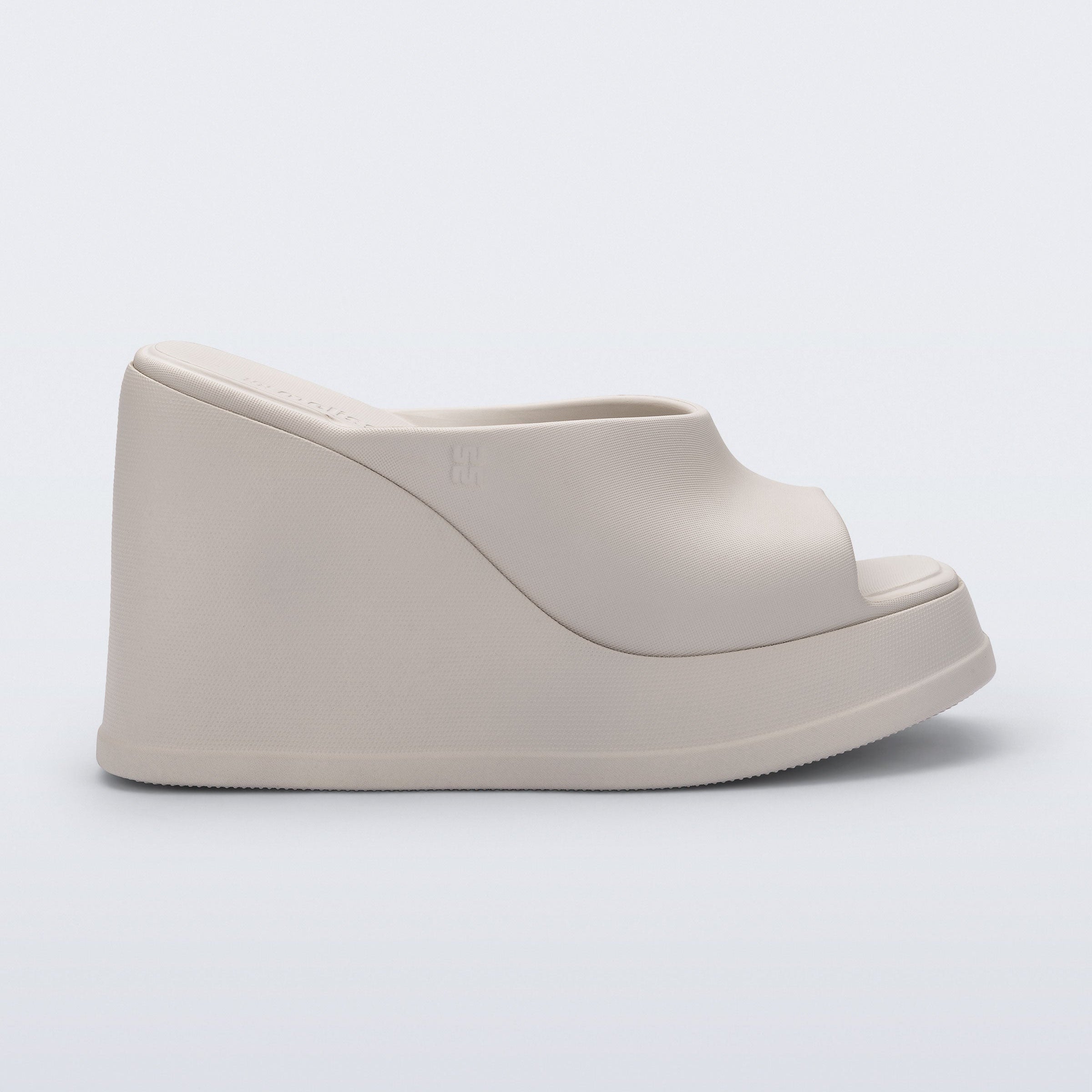 Melissa Free Slip AD Beige Klapki Damskie na Platformie Beżowe