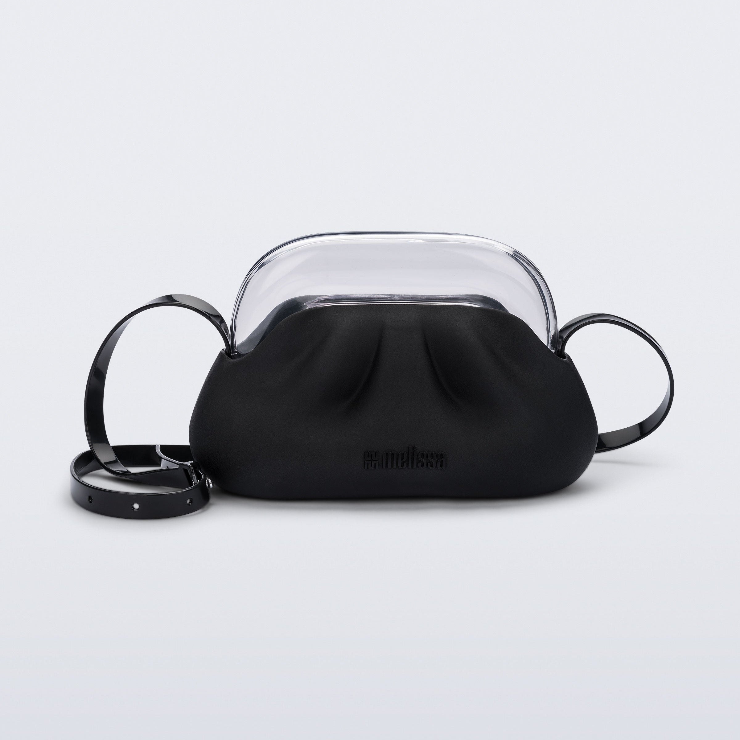 Melissa Glass Bag Black / Clear Torba Damska Czarna