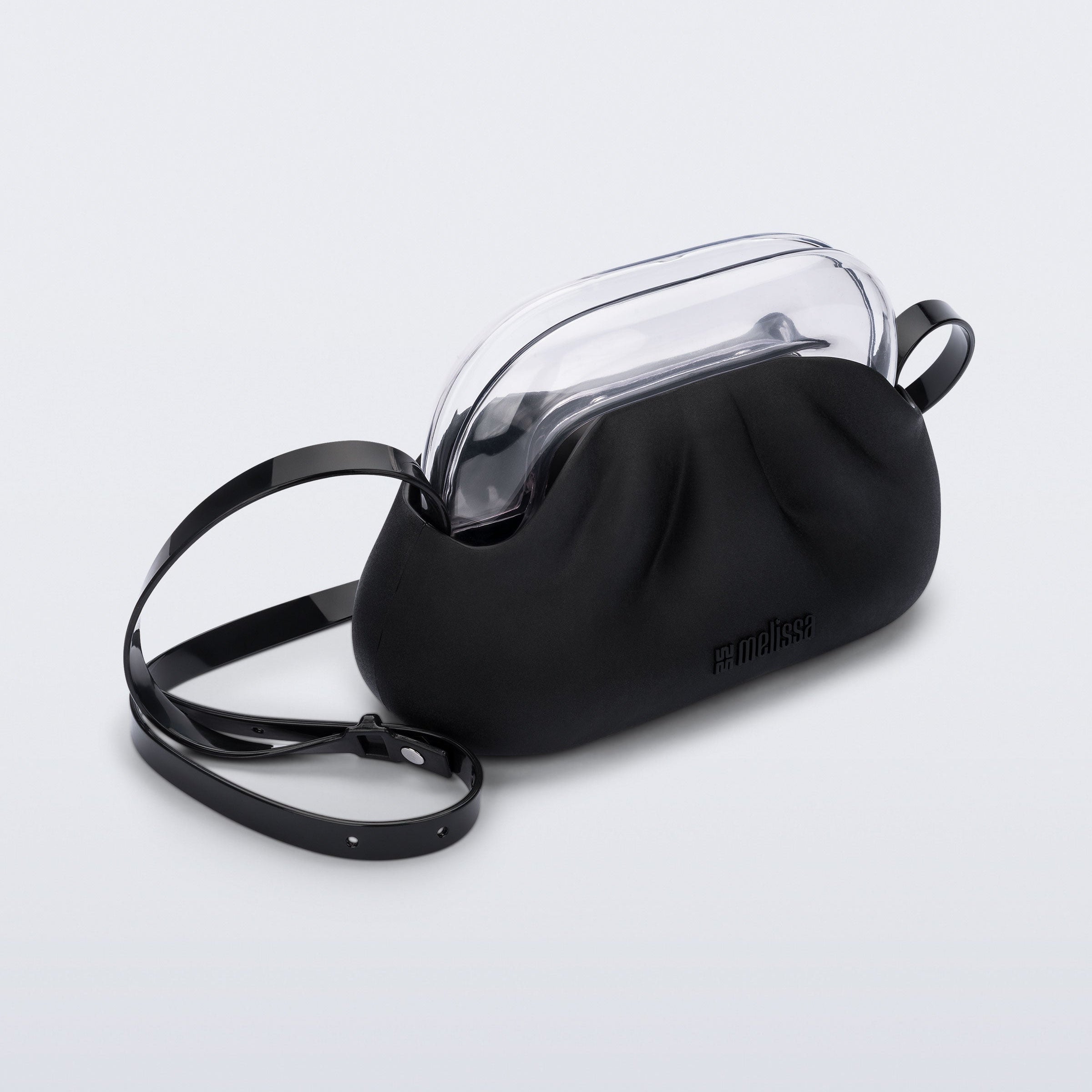 Melissa Glass Bag Black / Clear Torba Damska Czarna