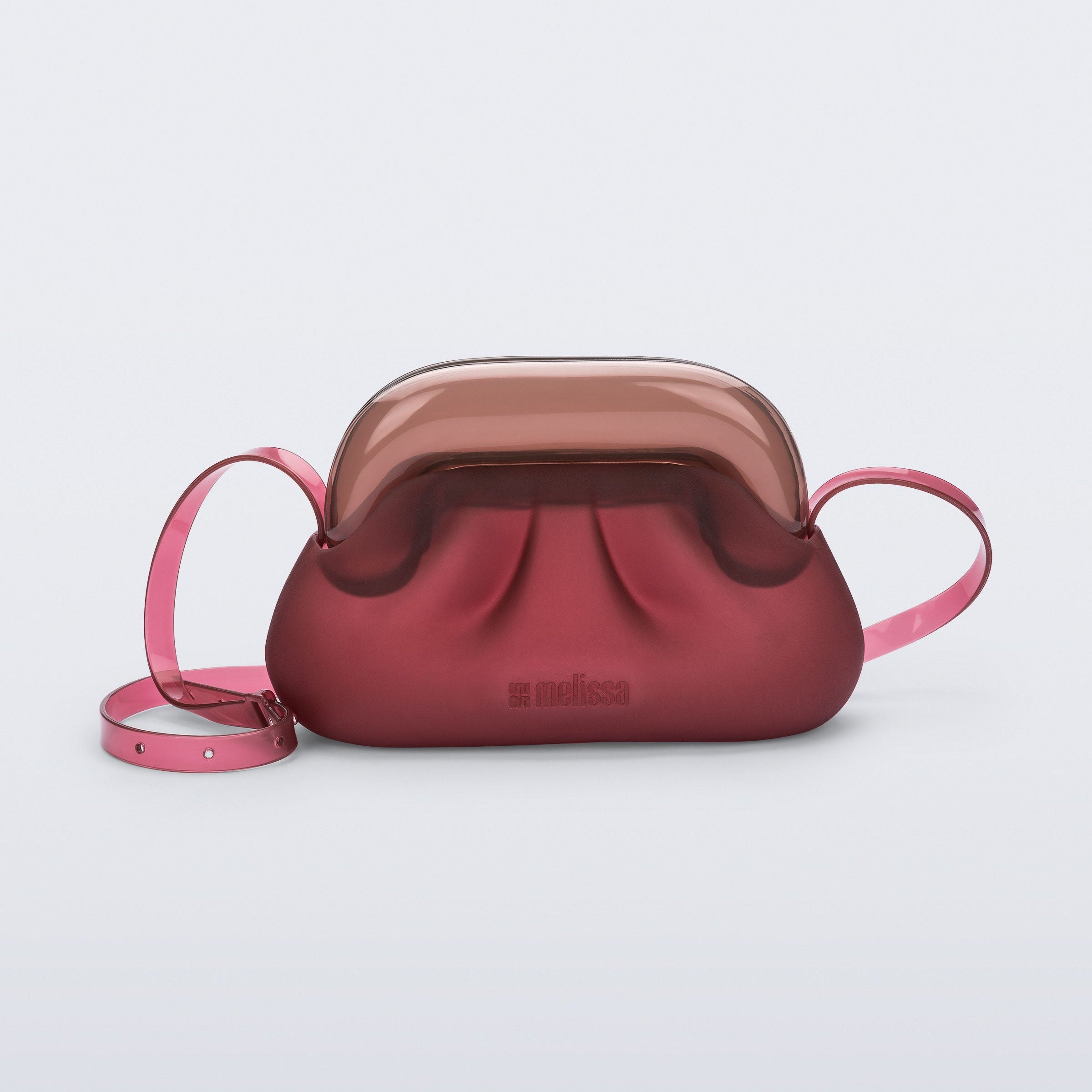 Melissa Glass Bag Red / Brown Torba Damska Czerwona