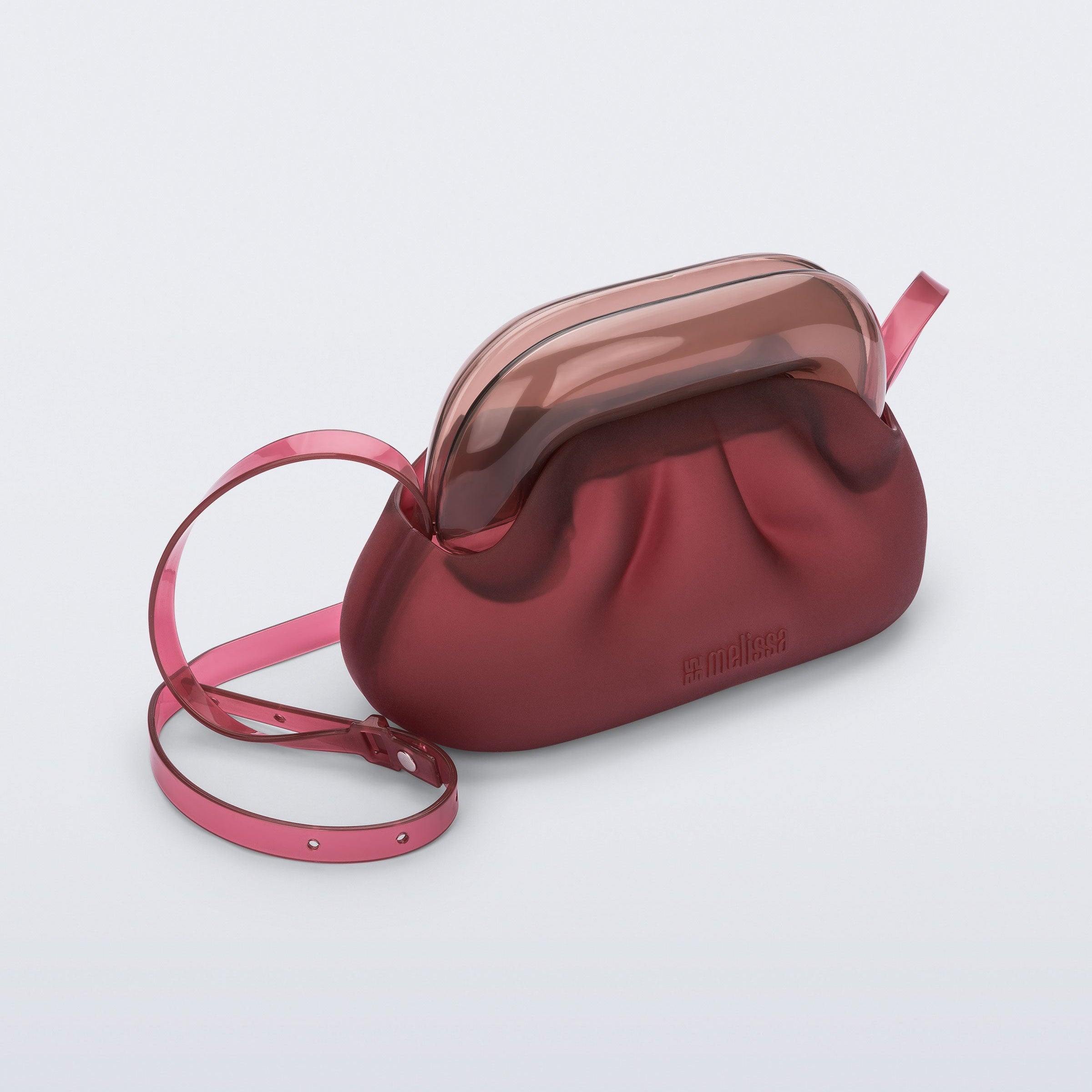 Melissa Glass Bag Red / Brown Torba Damska Czerwona