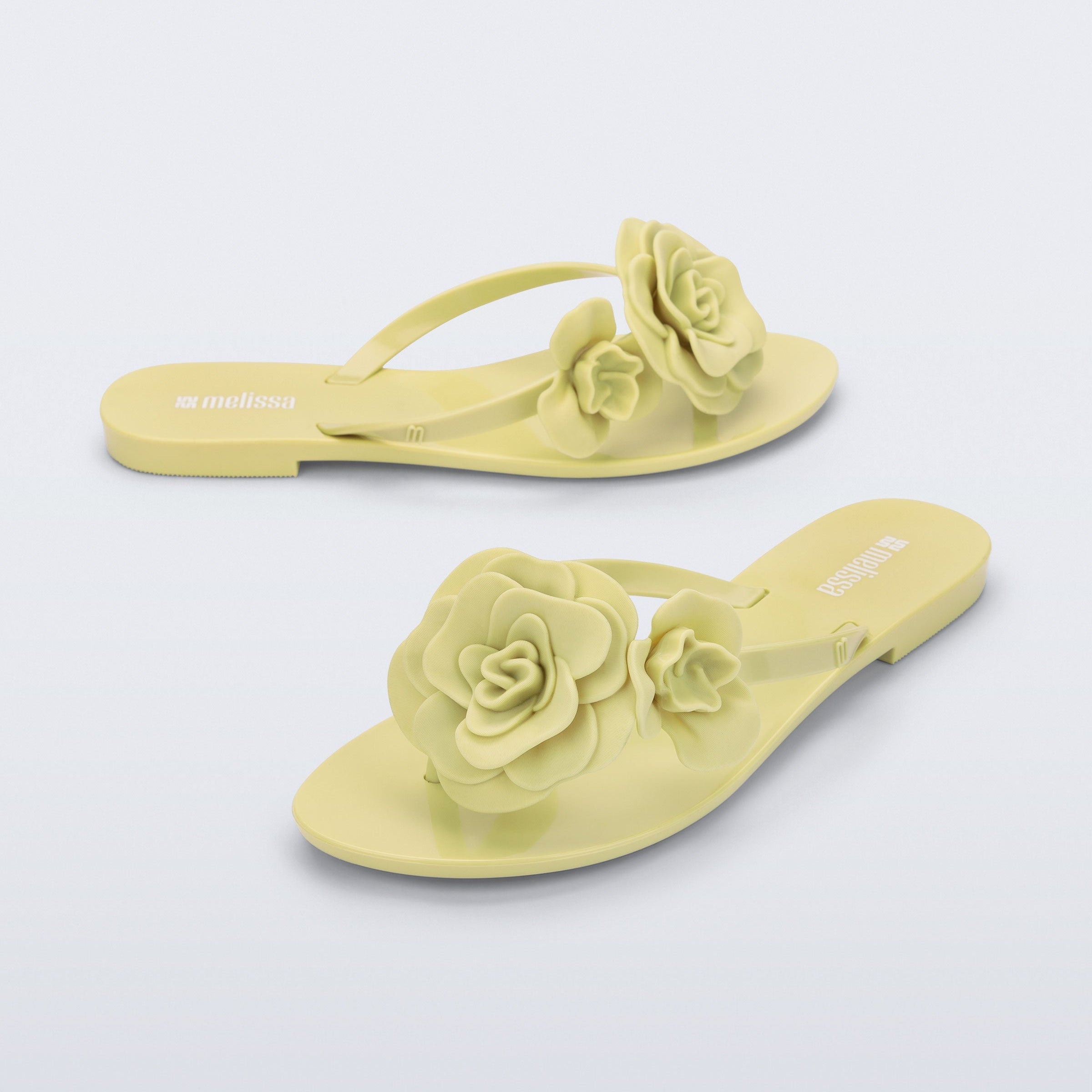 Melissa Harmonic Petals AD Green Japonki Damskie Zielone