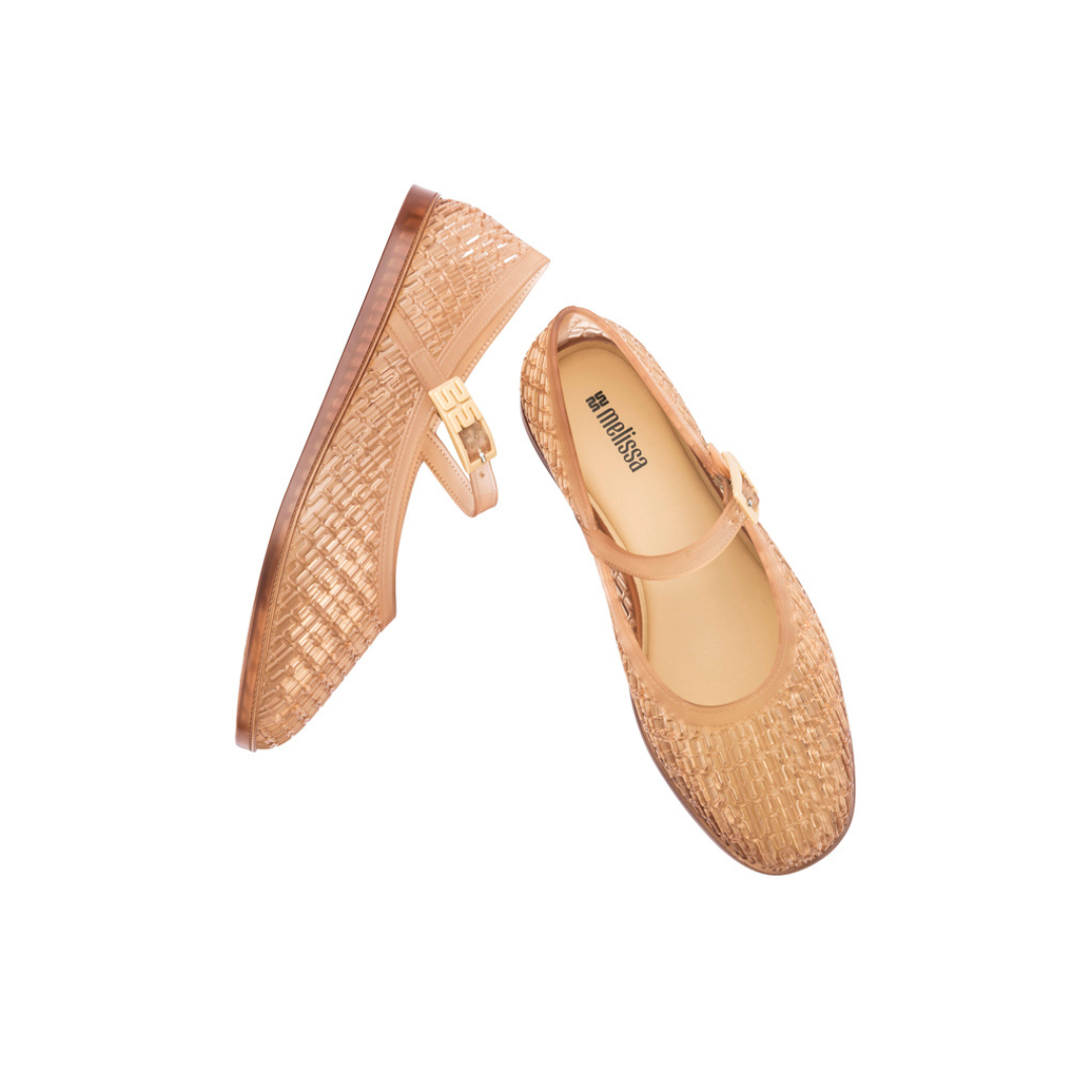 Melissa Harper AD Beige Baleriny Damskie Beżowe