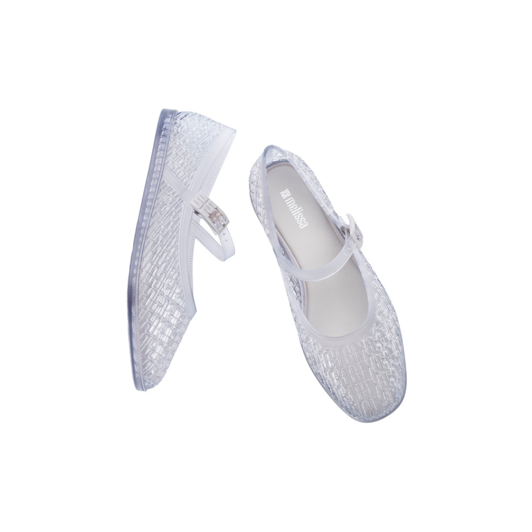 Melissa Harper Ad Clear Klapki Damskie Transparentne