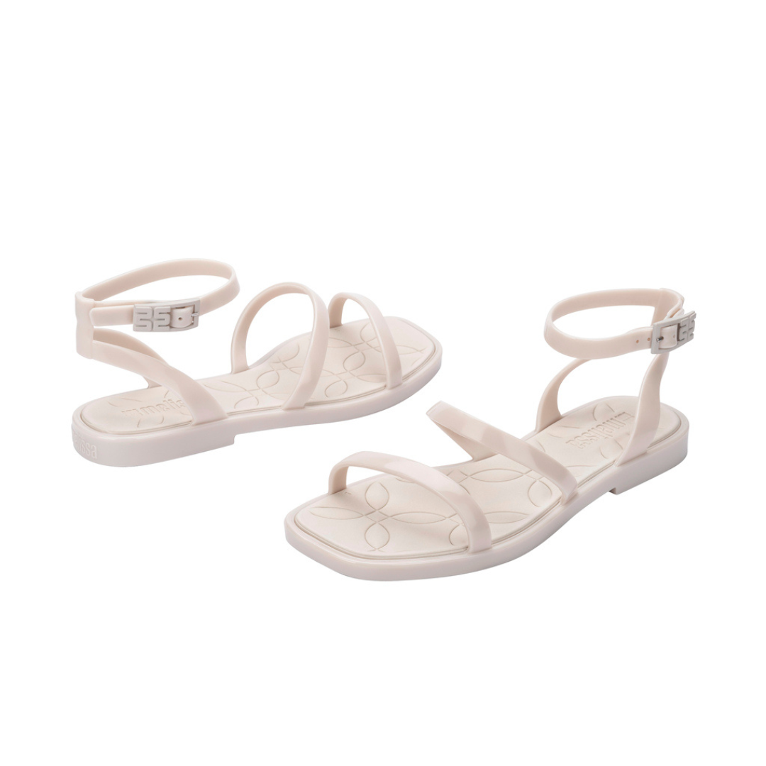 Melissa Heat Sandal Ad Beige Klapki Damskie Beżowe