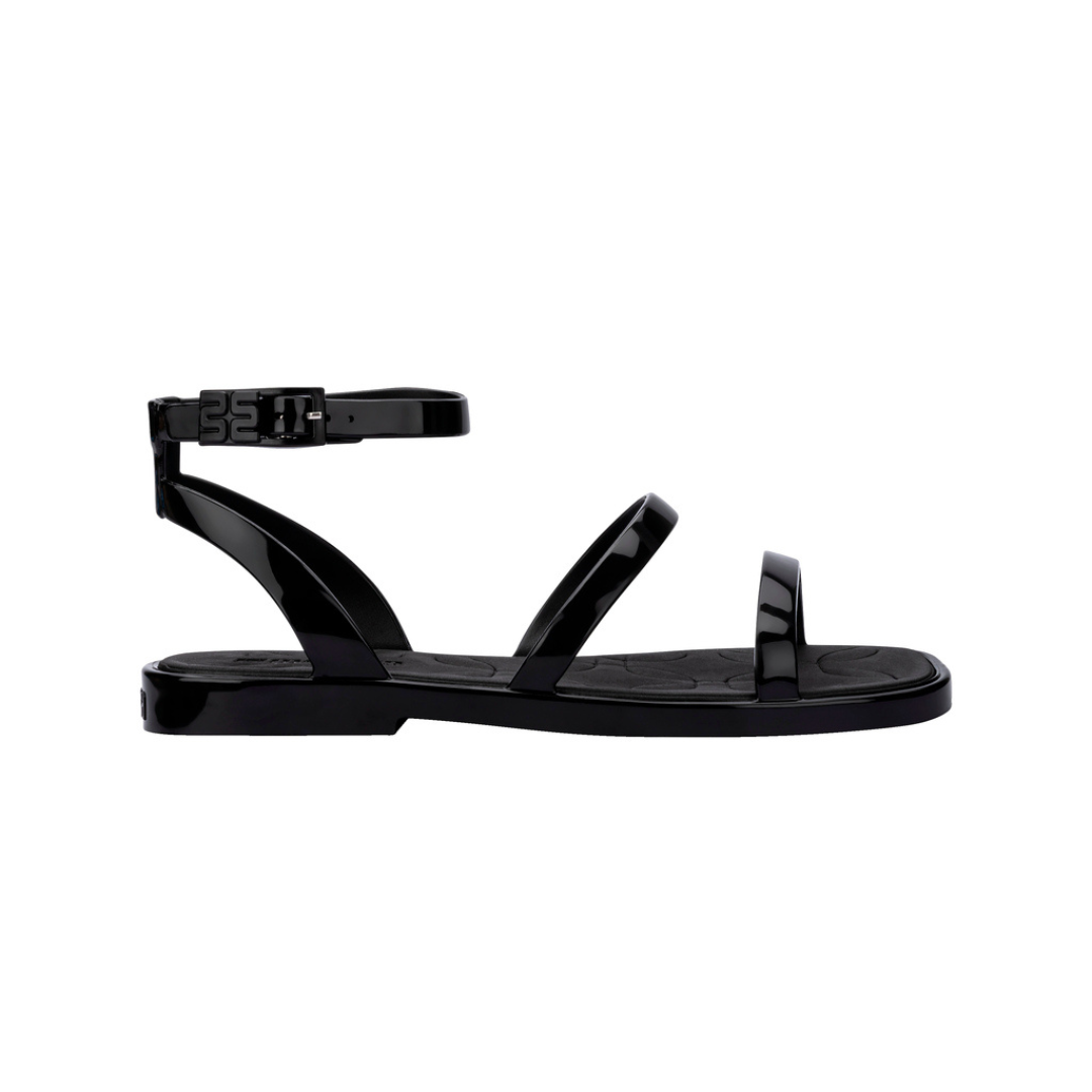 Melissa Heat Sandal Ad Black Klapki Damskie Czarne