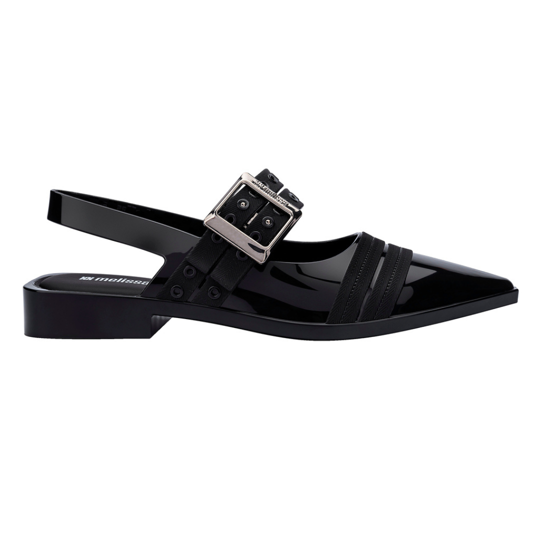 Melissa Ladylike Ad Black Sandały Damskie Czarne