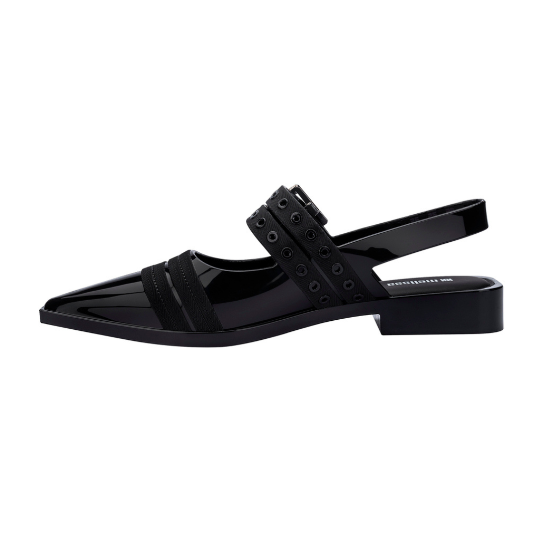 Melissa Ladylike Ad Black Sandały Damskie Czarne