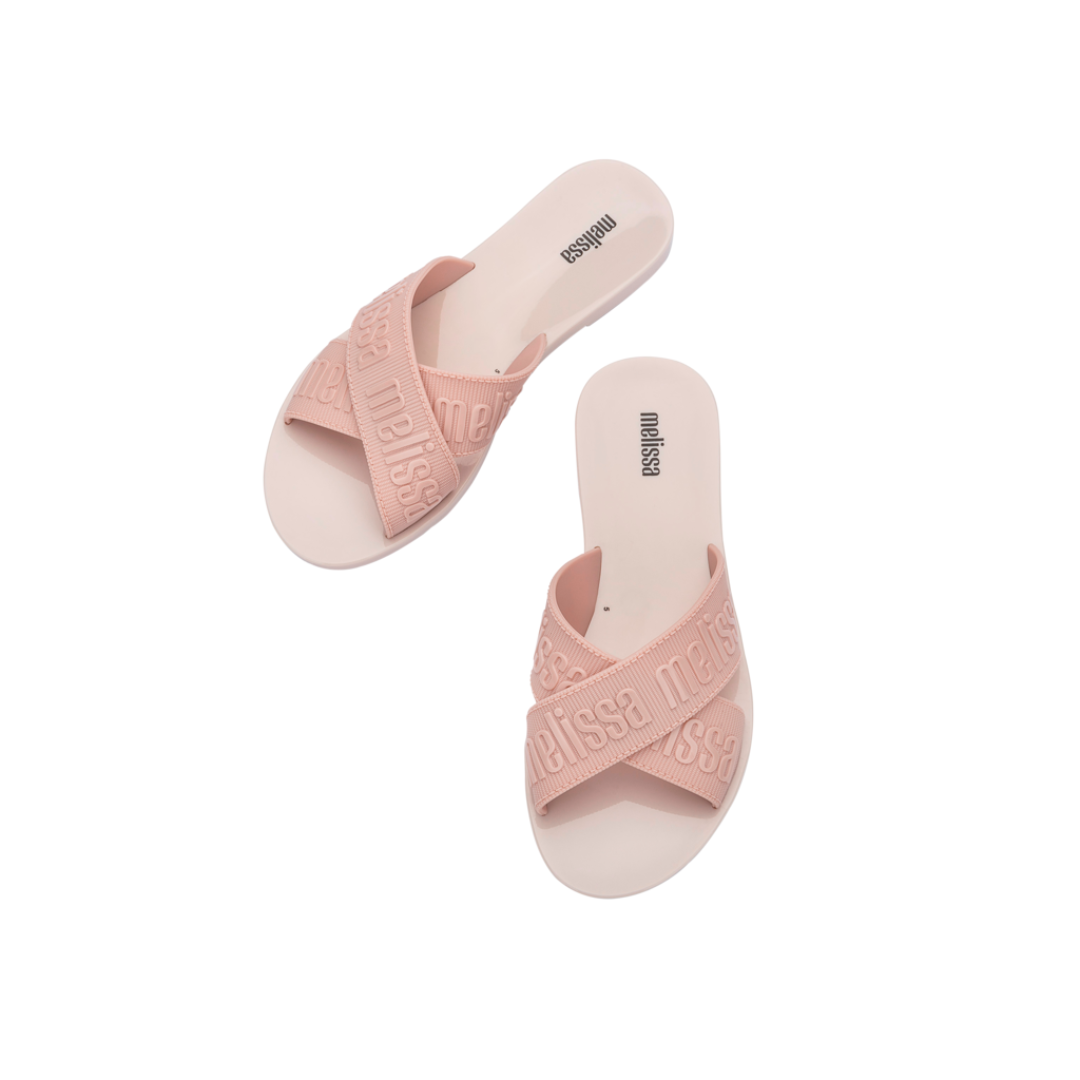 Melissa M Lover Slide Ad Klapki Damskie Soft Pink Różowe