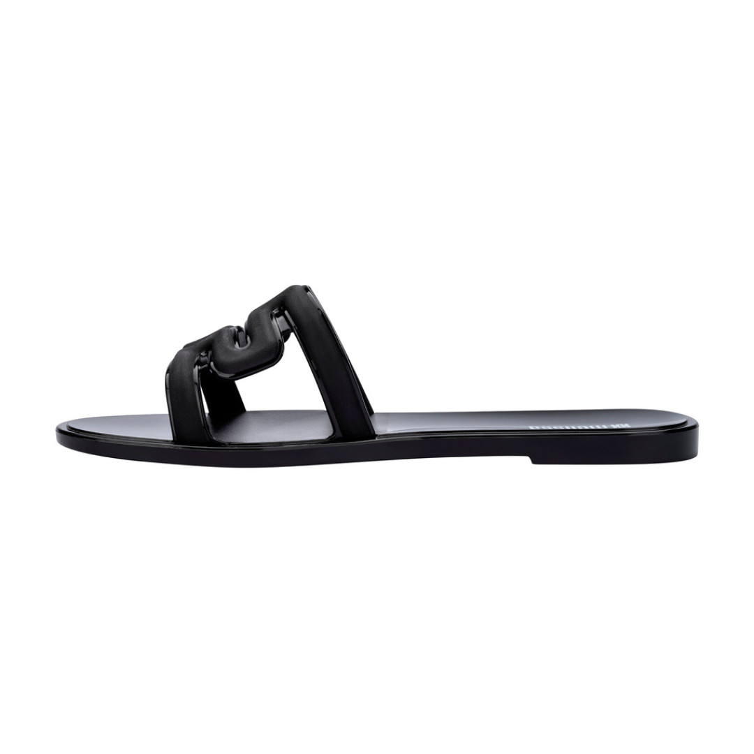 Melissa M Slide Ad Black Klapki Damskie Czarne