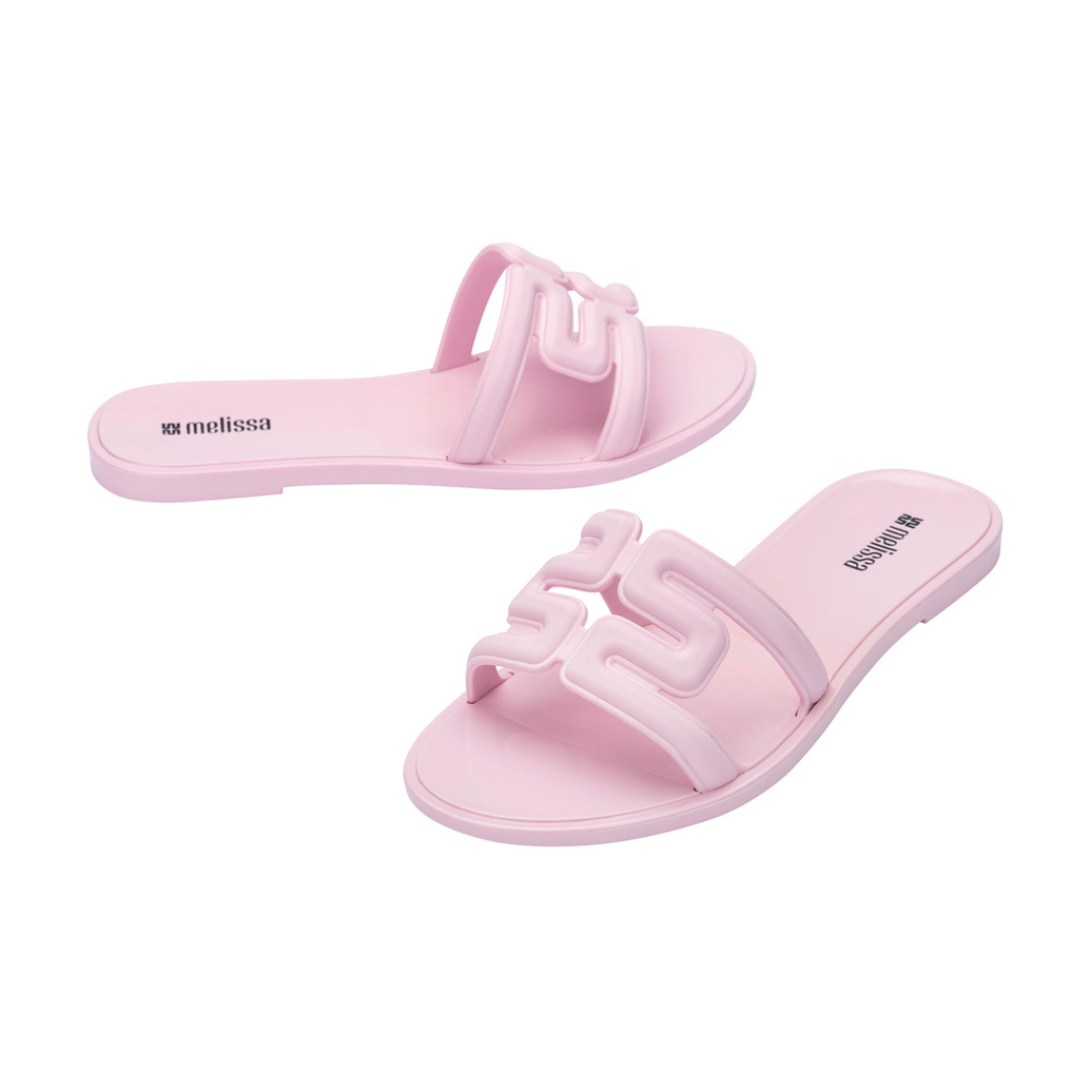 Melissa M Slide Ad Soft Pink Klapki Damskie Różowy