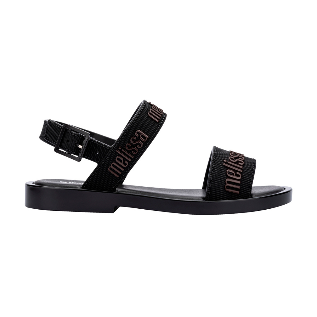Melissa Mar M Lover AD Black/ Multicolor Sandały Damskie Czarne