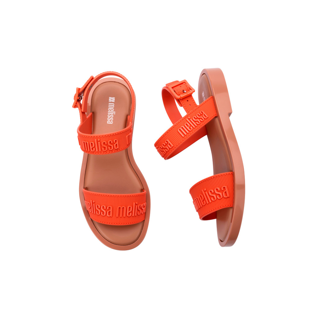 Melissa Mar M Lover AD Brown/ Orange Sandały Damskie Brązowe