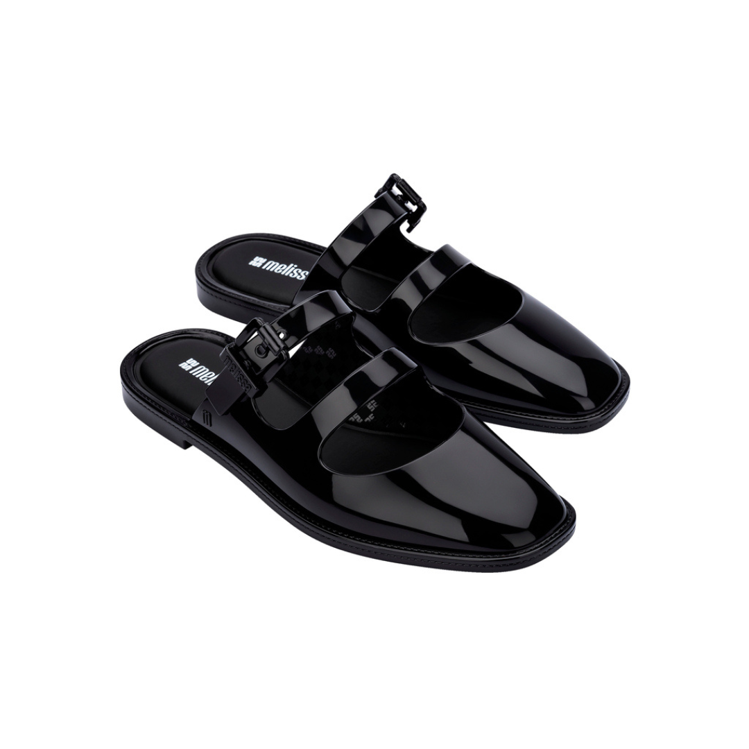 Melissa Anastasia Black Klapki Damskie Czarne