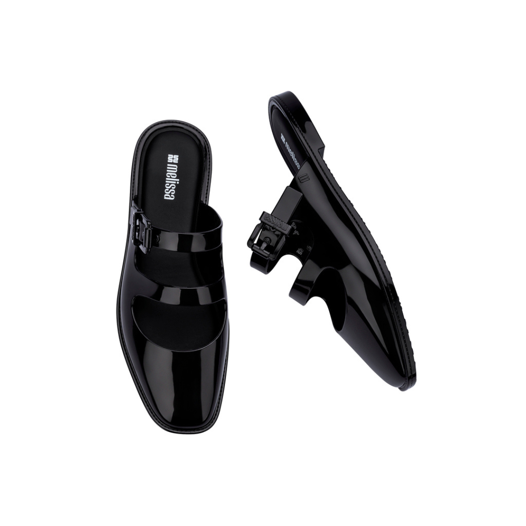 Melissa Anastasia Black Klapki Damskie Czarne