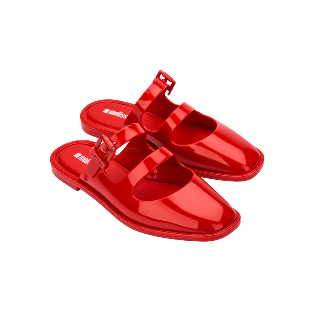Melissa Anastasia Red Klapki Damskie Czerwony