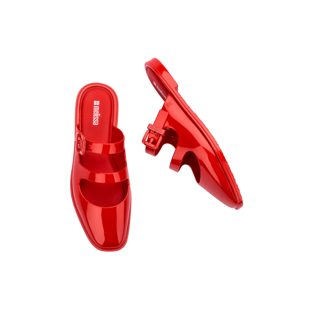 Melissa Anastasia Red Klapki Damskie Czerwony