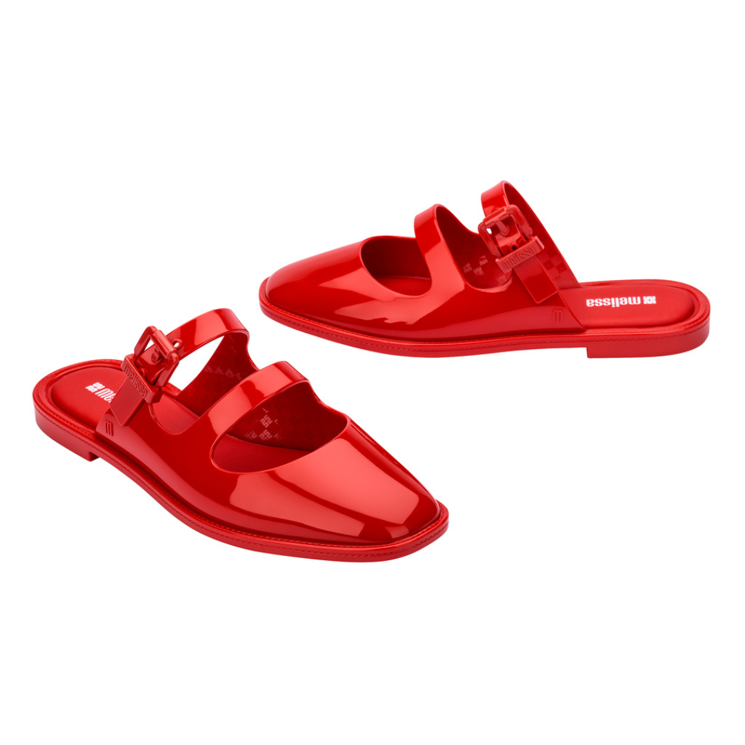 Melissa Anastasia Red Klapki Damskie Czerwony
