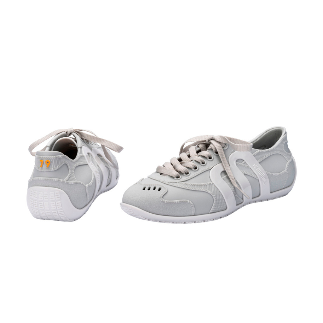 Melissa Motion White/ Grey Sneakersy Damskie Białe