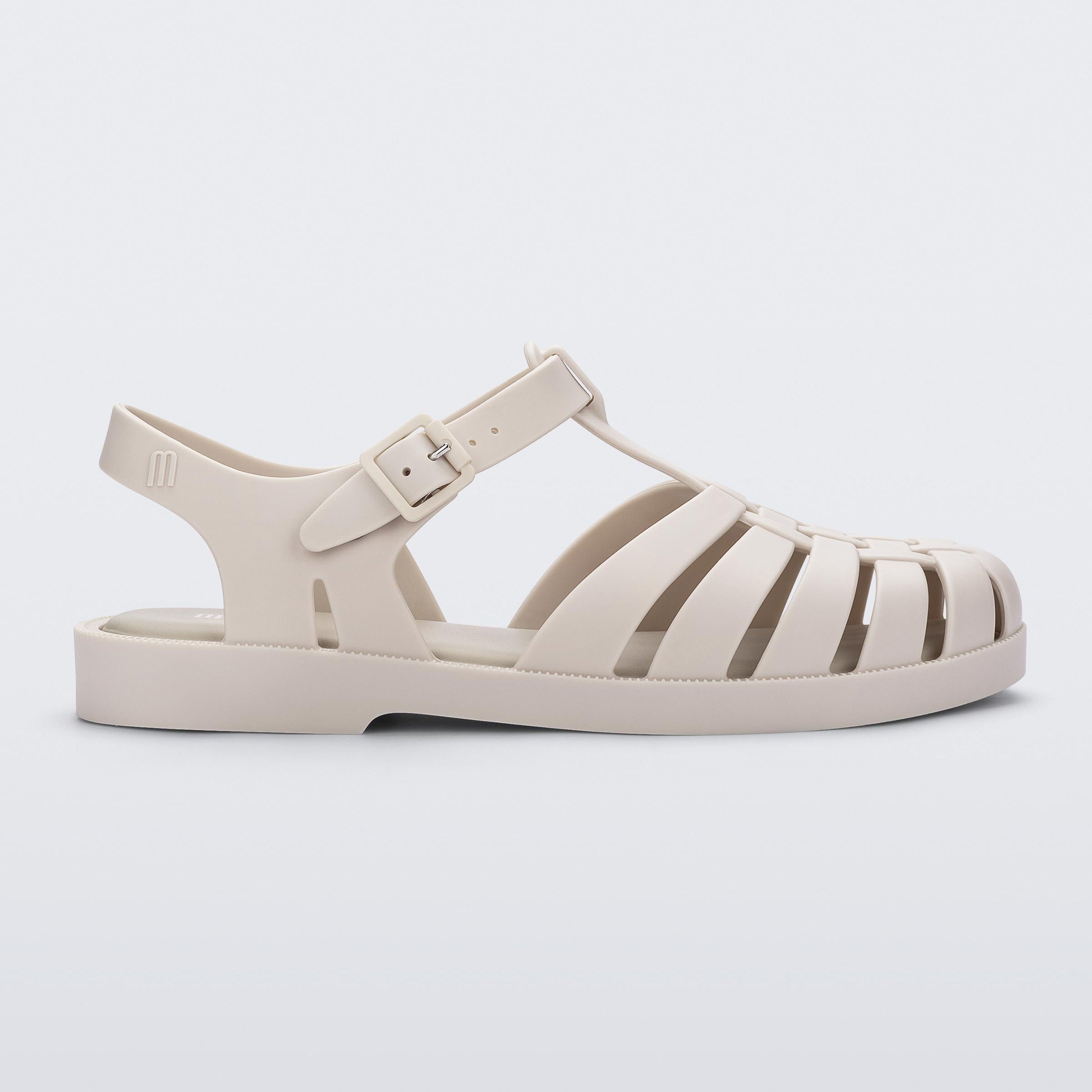 Melissa Possession AD White Matt Sandały Damskie Białe Matowe