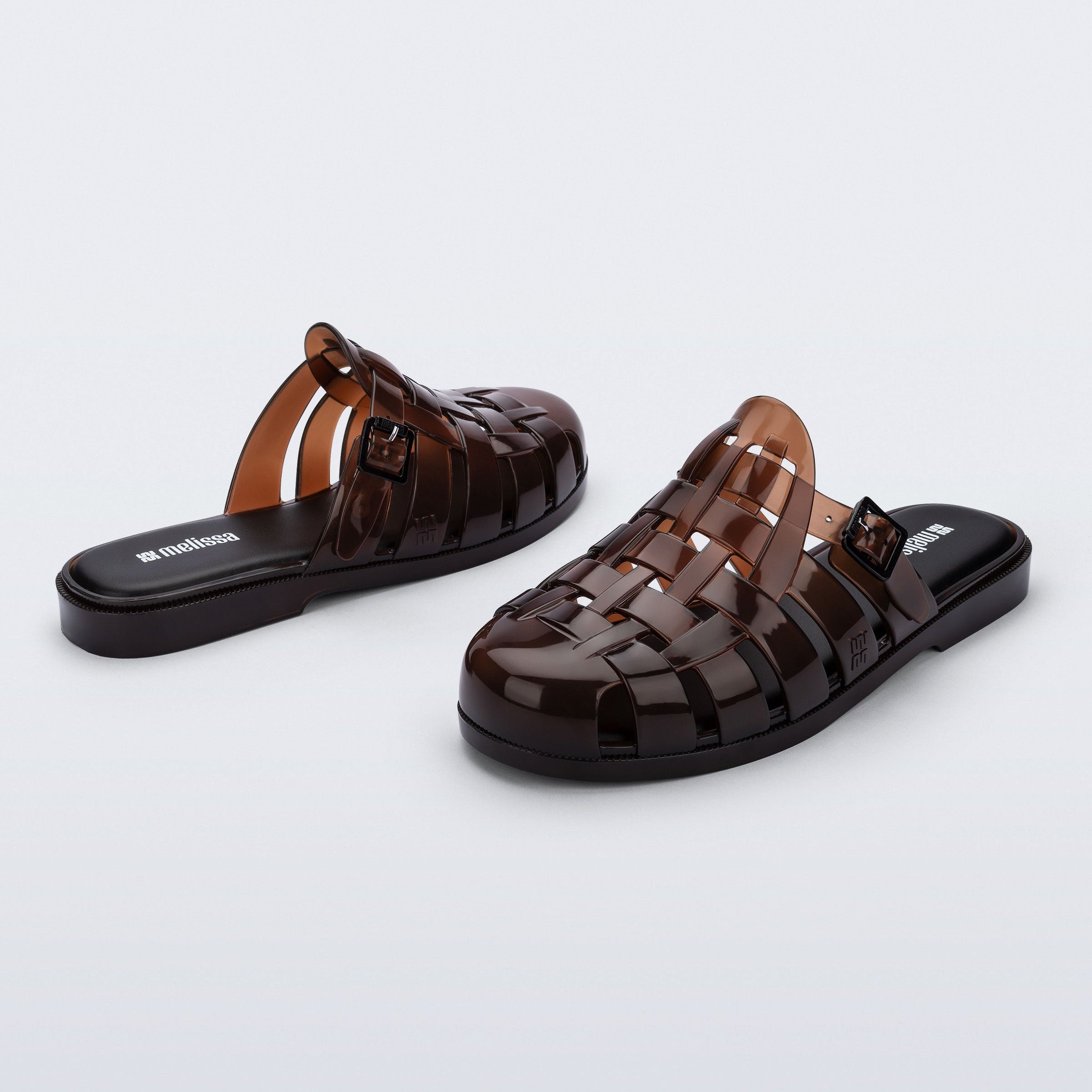 Melissa Possession Mule AD Brown Sandały Damskie Brązowe