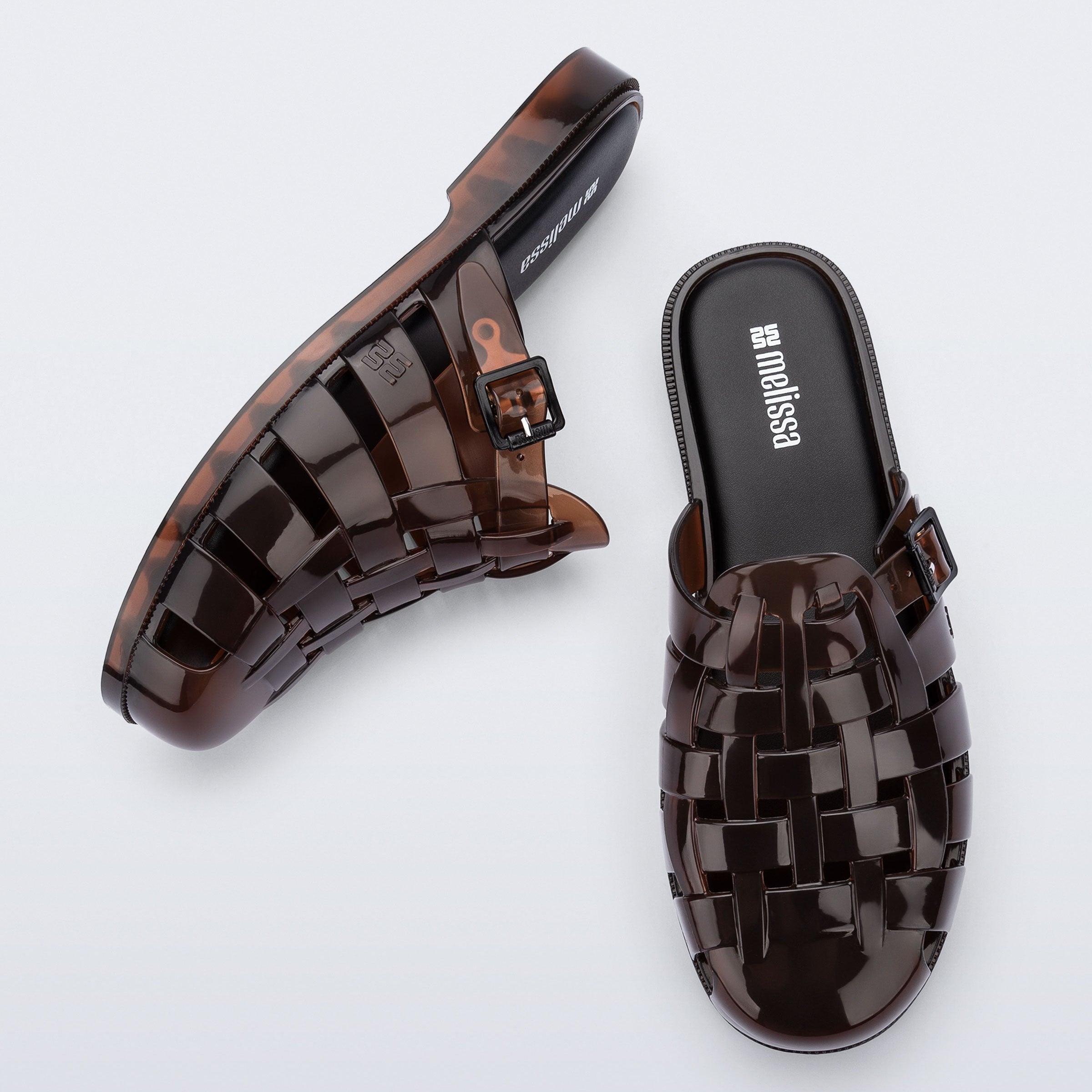 Melissa Possession Mule AD Brown Sandały Damskie Brązowe