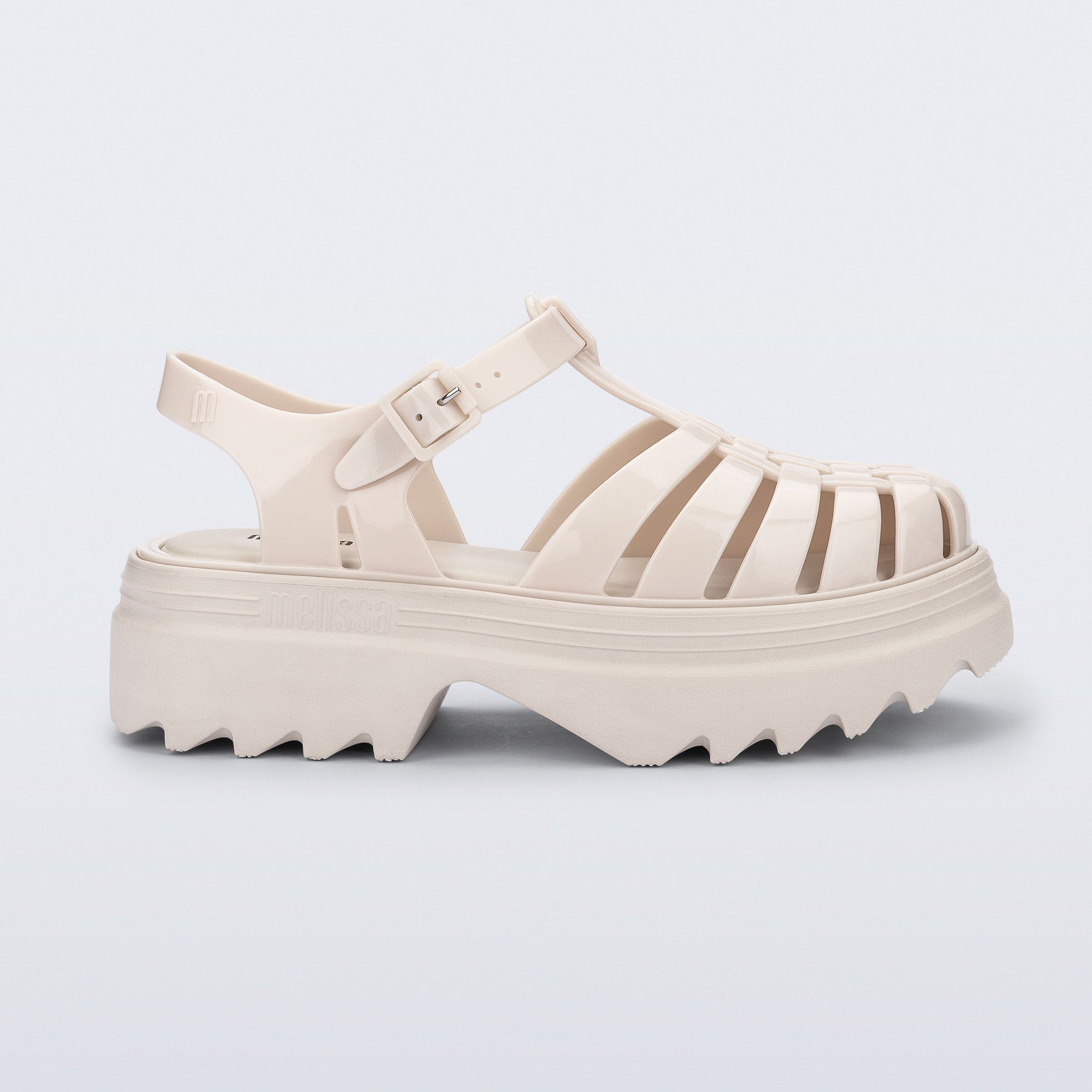 Melissa Possession Platform II AD Beige Sandały Na Platformie Damskie Beżowe