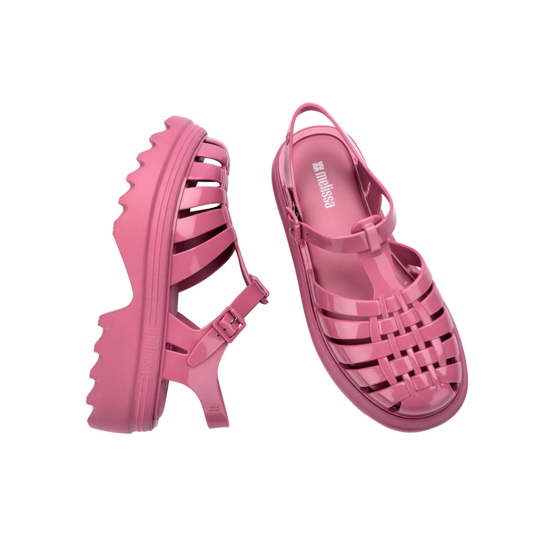 Melissa Possession Platform II AD Lilac Sandały Na Platformie Damskie Liliowe