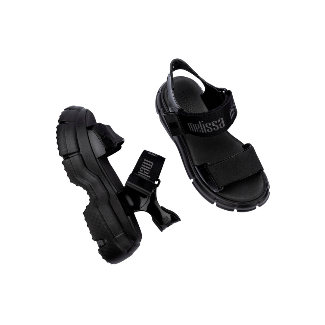 Melissa Pulse Ad Black Sandały Damskie Czarne