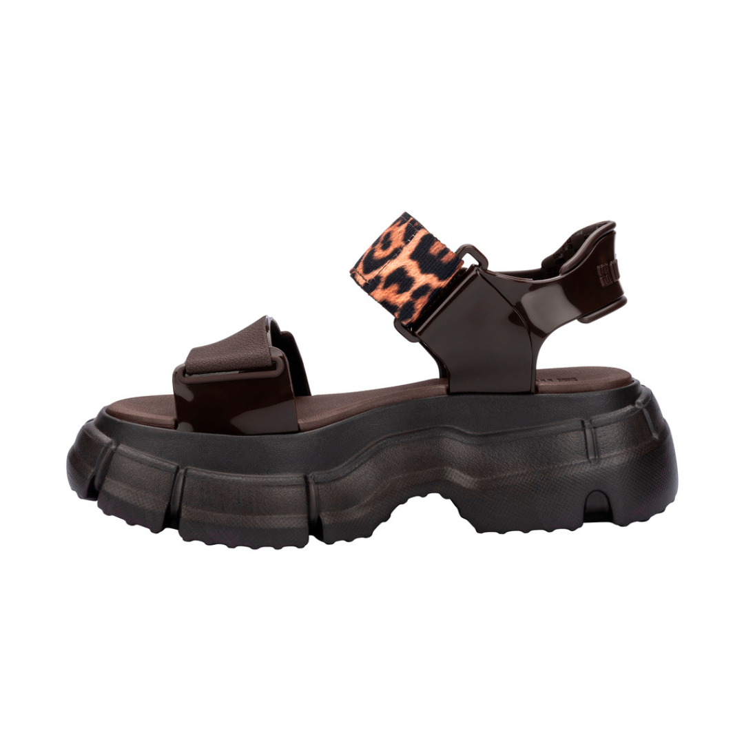 Melissa Pulse Ad Brown Sandały Damskie Brązowe