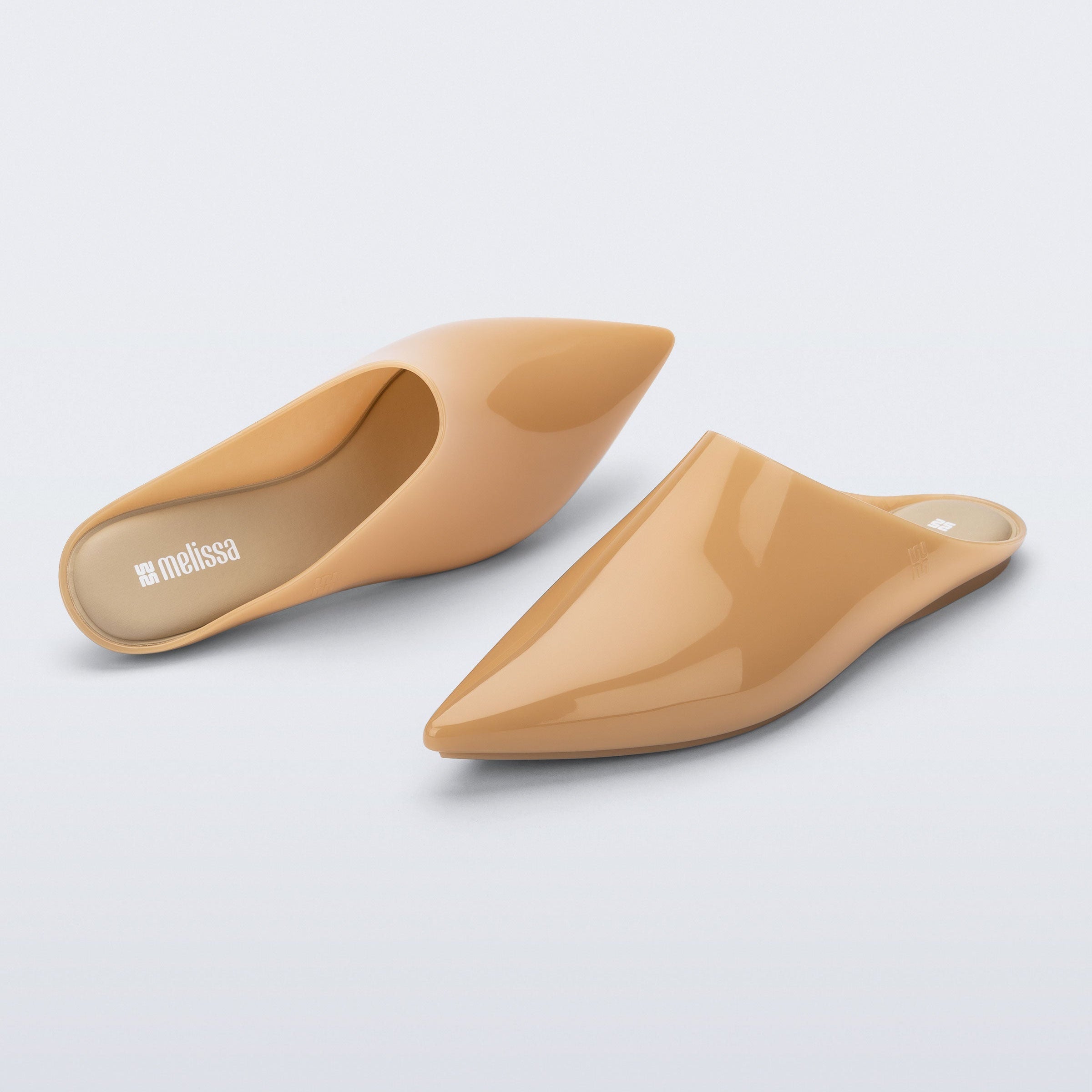 Melissa She II AD Milky Beige Klapki Damskie Beżowe