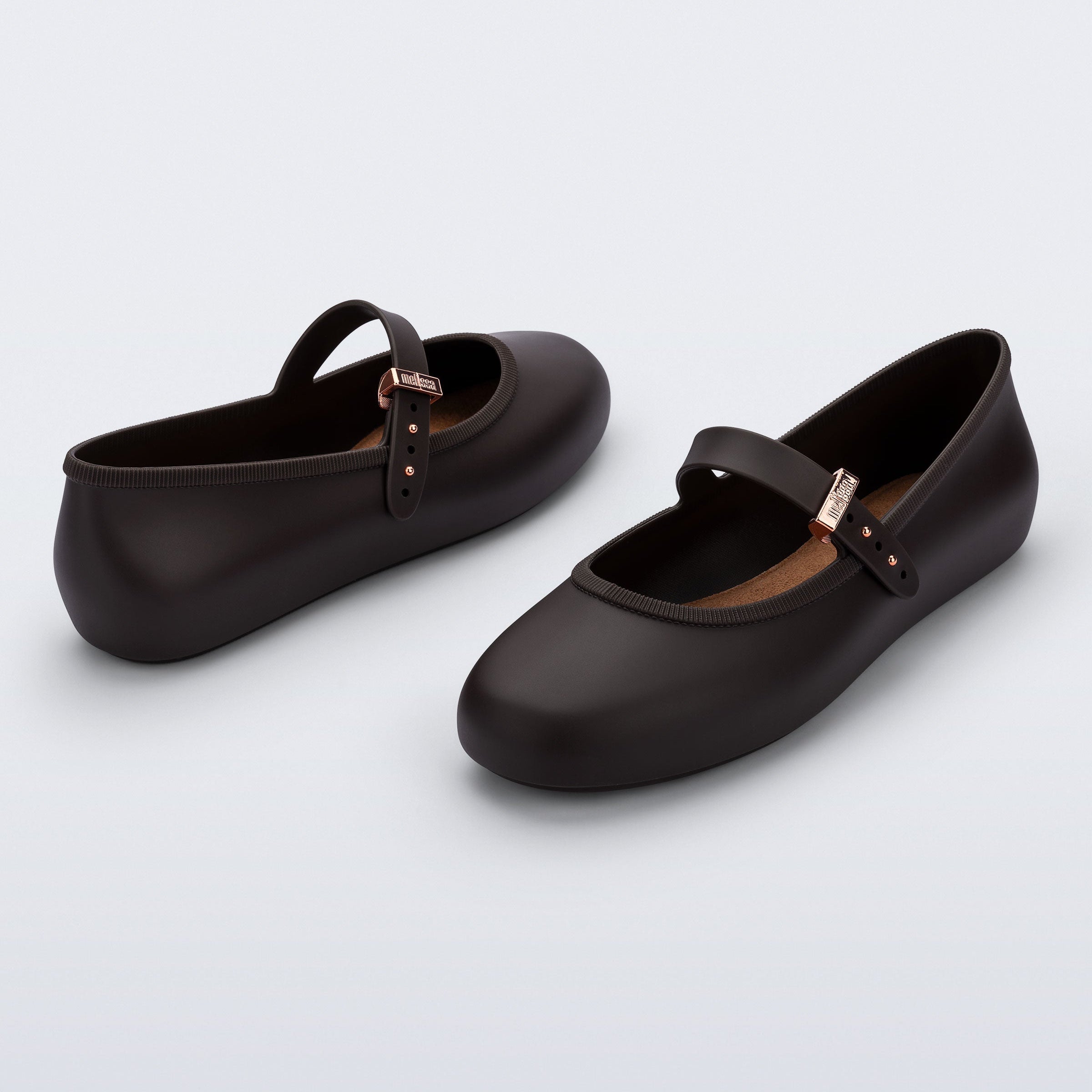 Melissa Soft Ballerina AD Brown Baleriny Damskie Brązowe