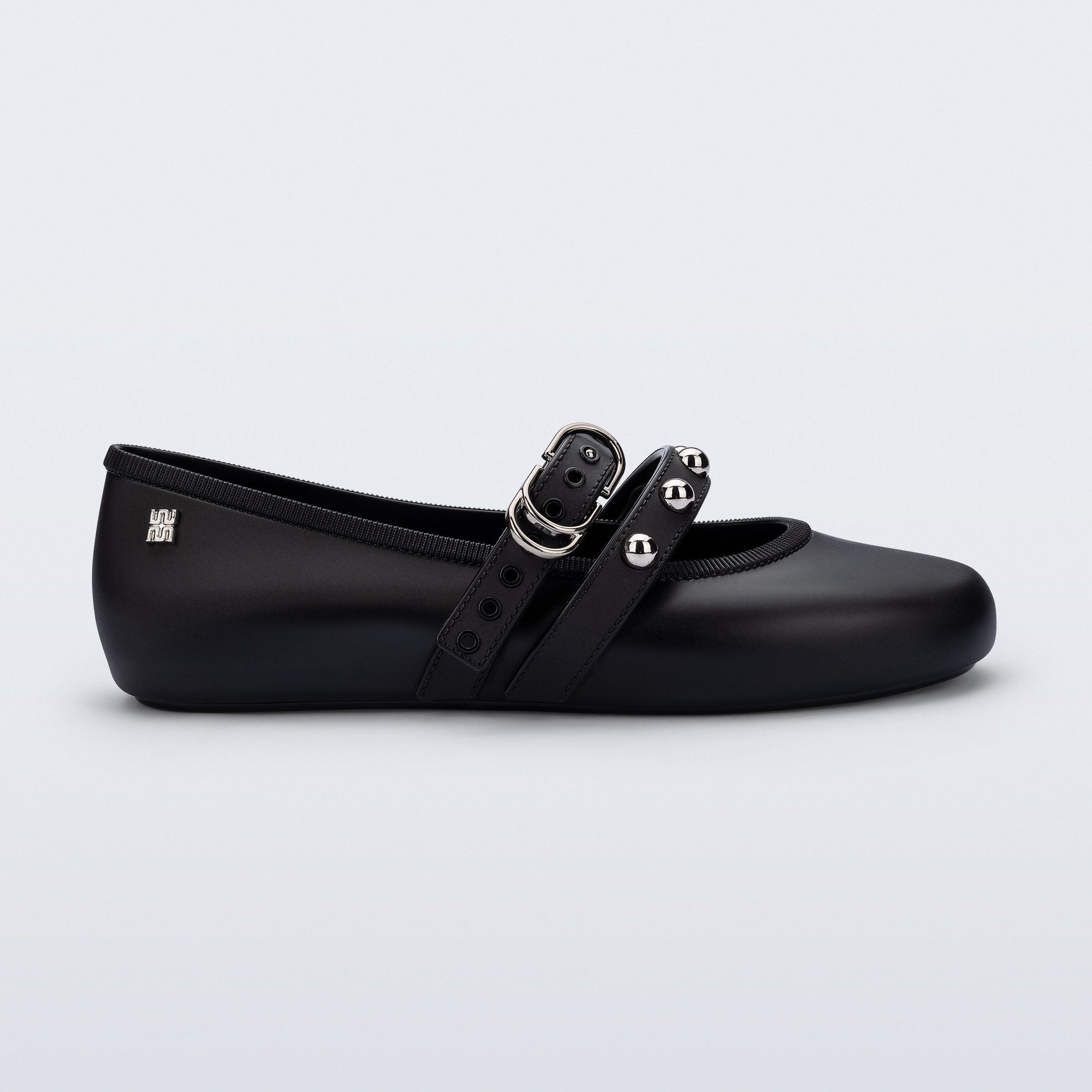 Melissa Soft Ballerina Studs AD Black Baleriny Damskie Czarne