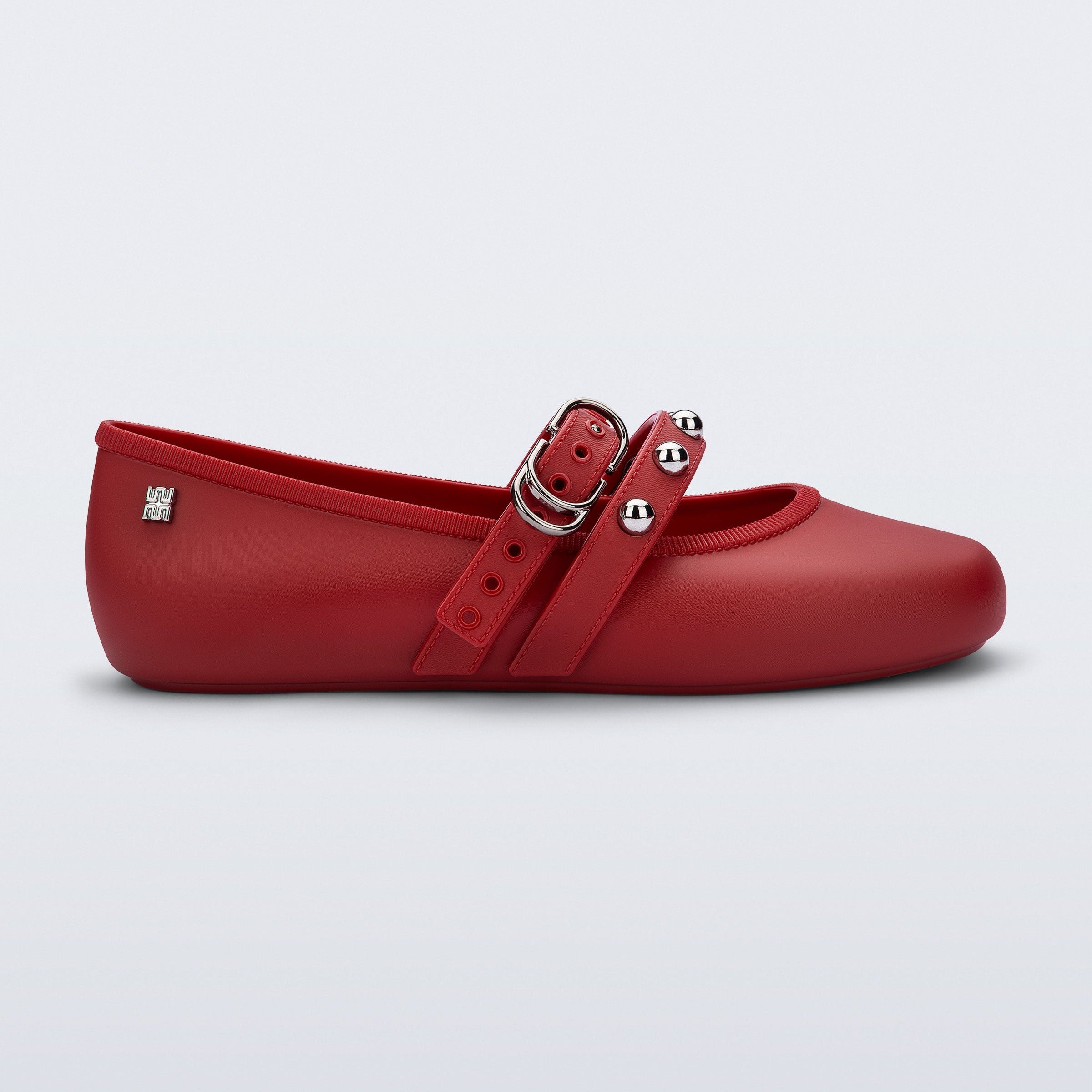 Melissa Soft Ballerina Studs AD Red Baleriny Damskie Czerwone