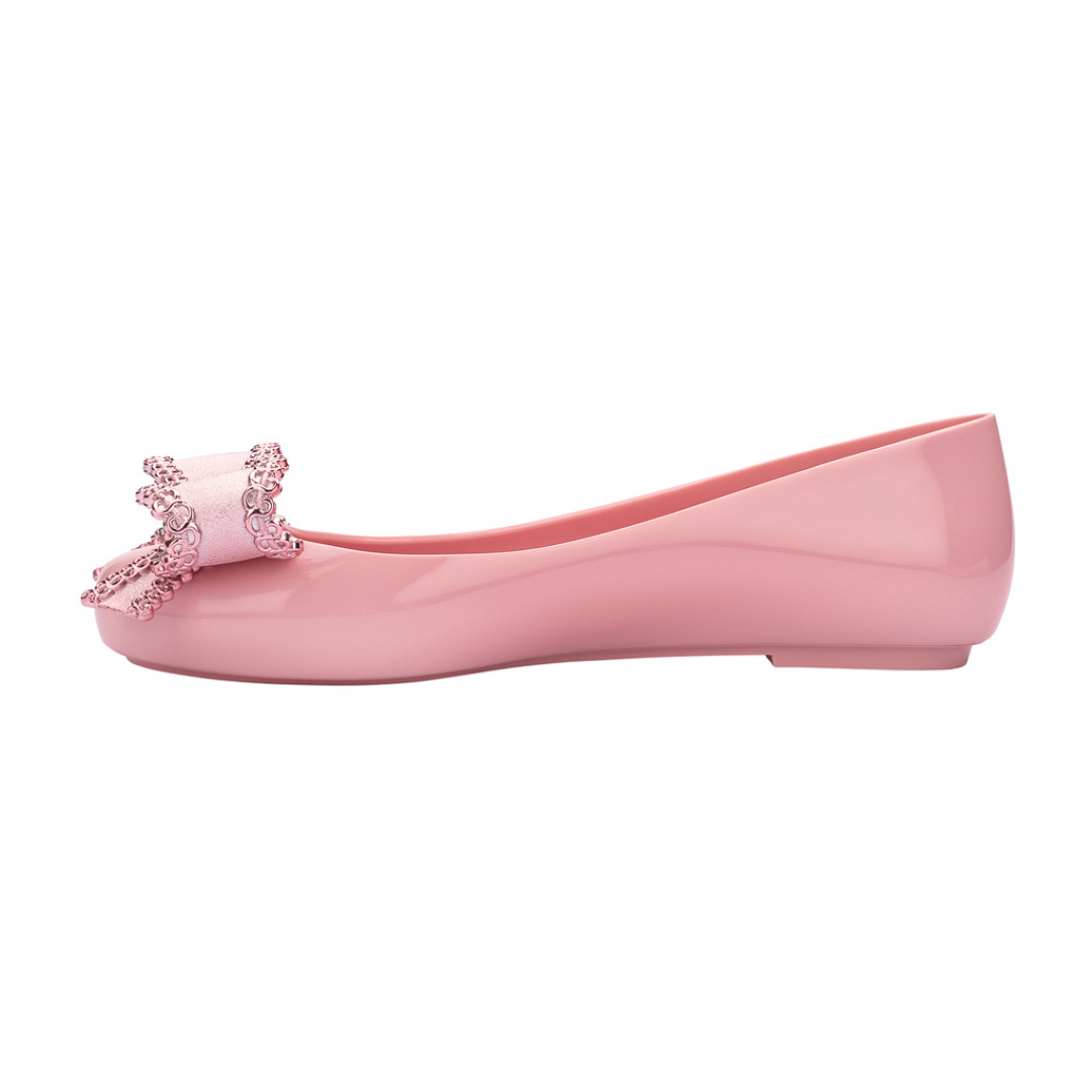 Melissa Sweet Love VIII AD Pink/ Metallic Pink Baleriny Damskie Różowe