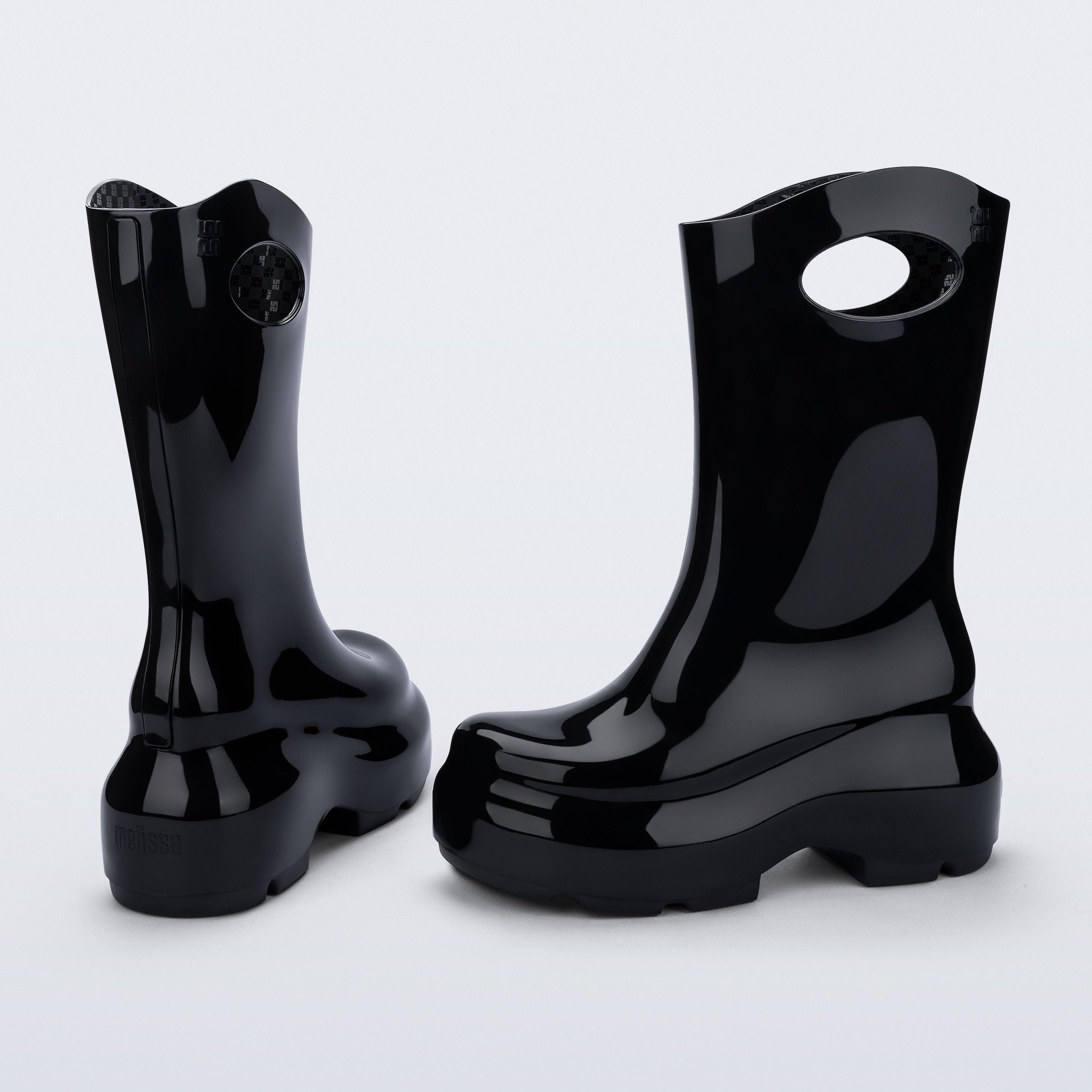 Melissa Ultra Boot AD Black Kalosze Damskie Czarne