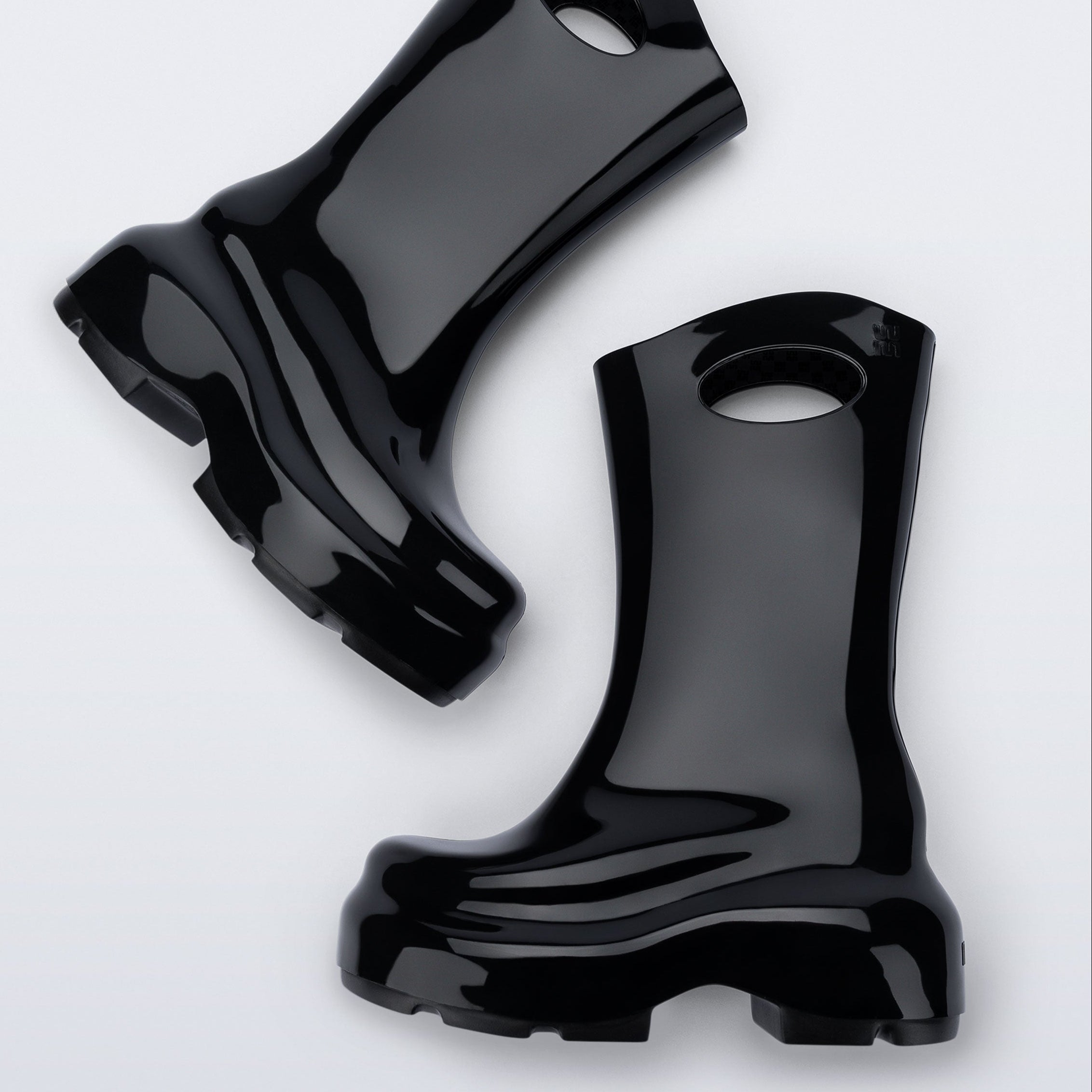 Melissa Ultra Boot AD Black Kalosze Damskie Czarne