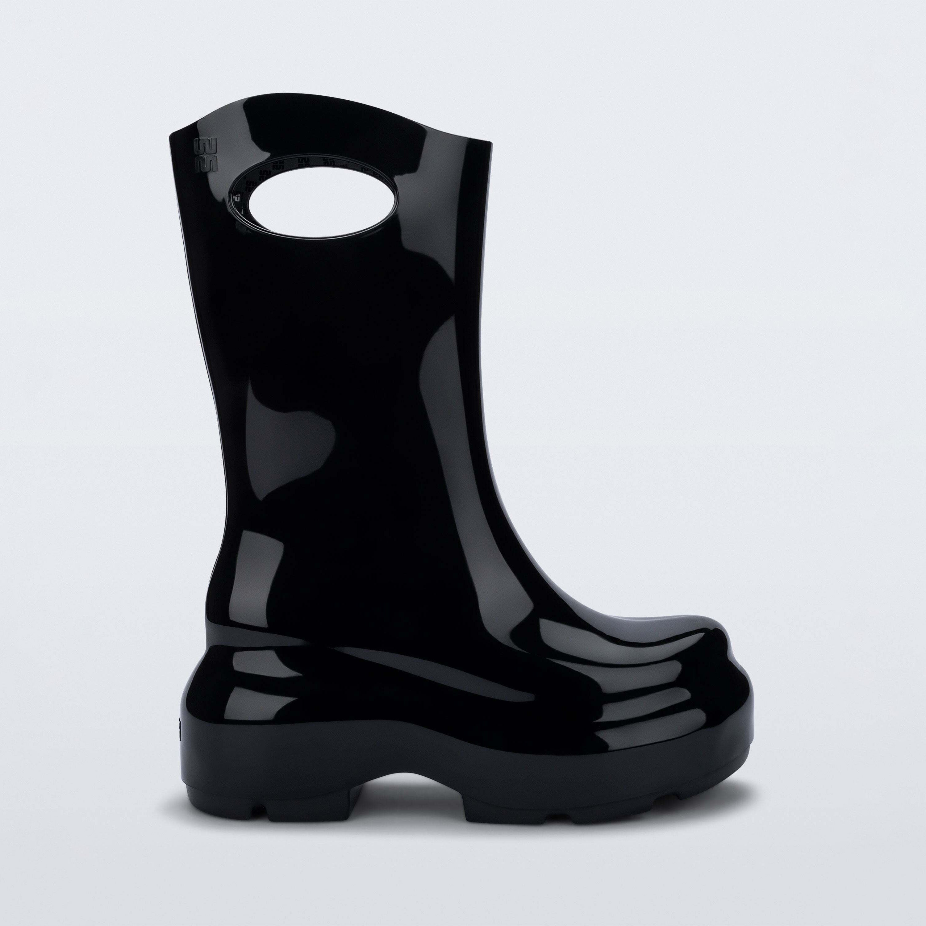 Melissa Ultra Boot AD Black Kalosze Damskie Czarne