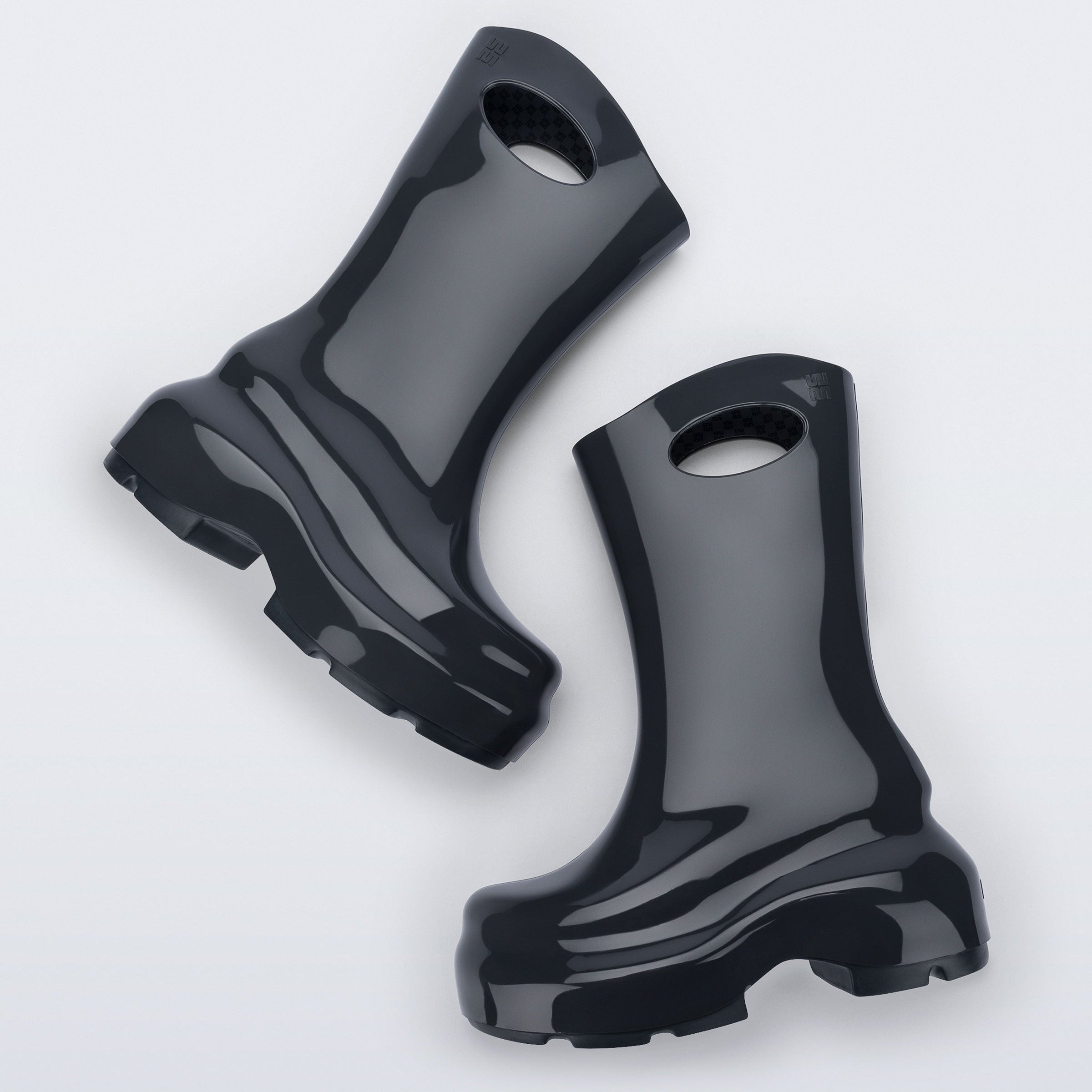 Melissa Ultra Boot AD Grey Kalosze Damskie Szare