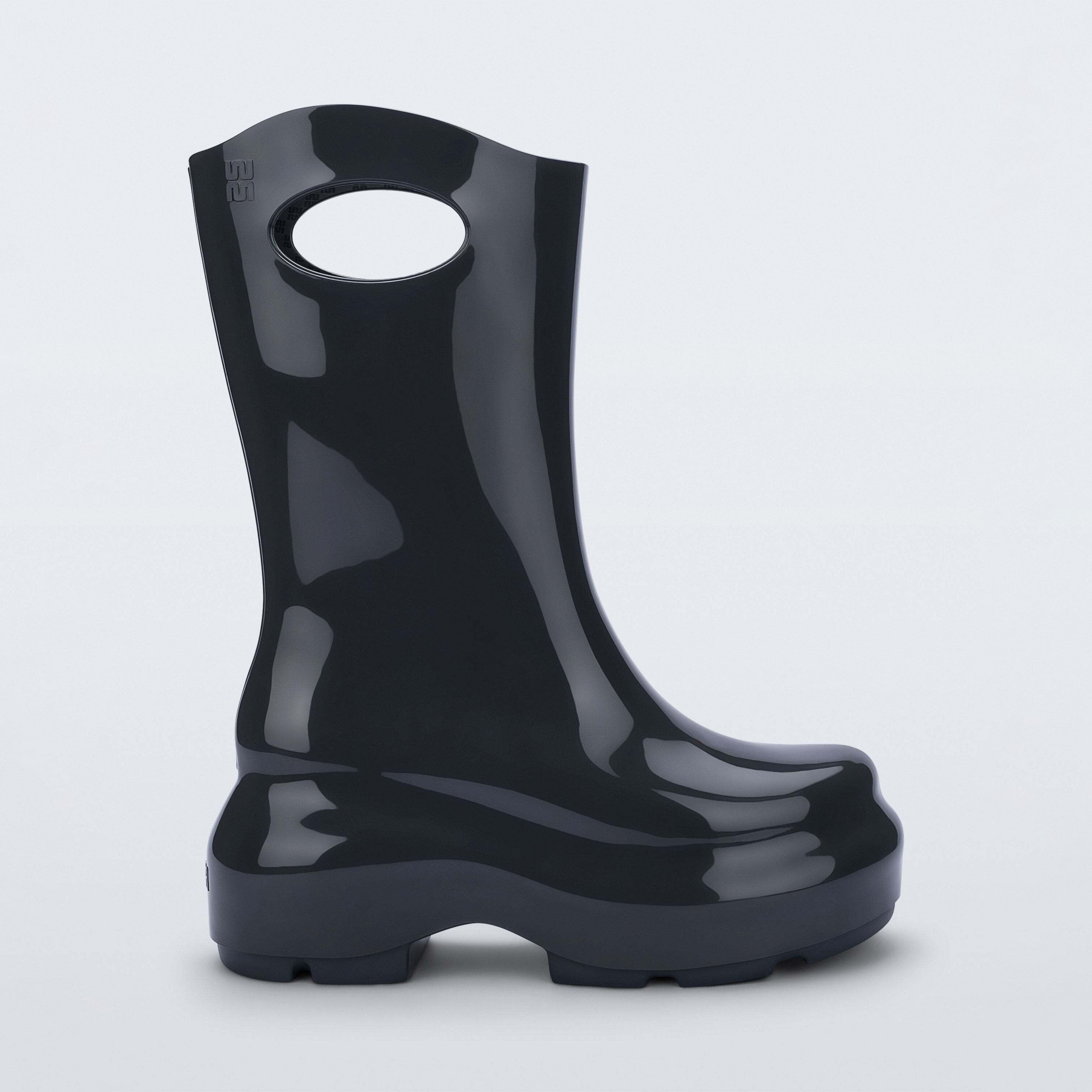 Melissa Ultra Boot AD Grey Kalosze Damskie Szare