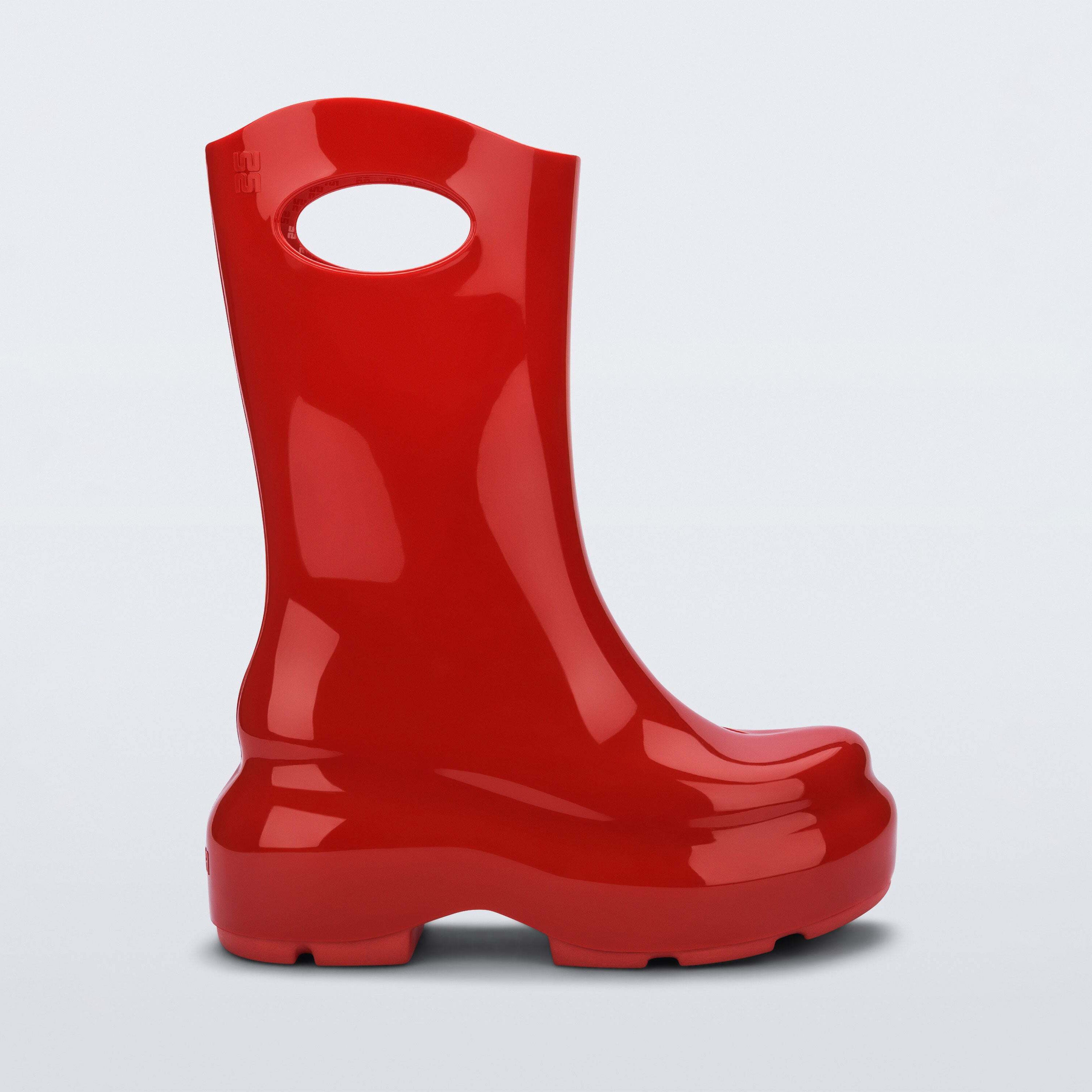 Melissa Ultra Boot AD Red Kalosze Damskie Czerwone