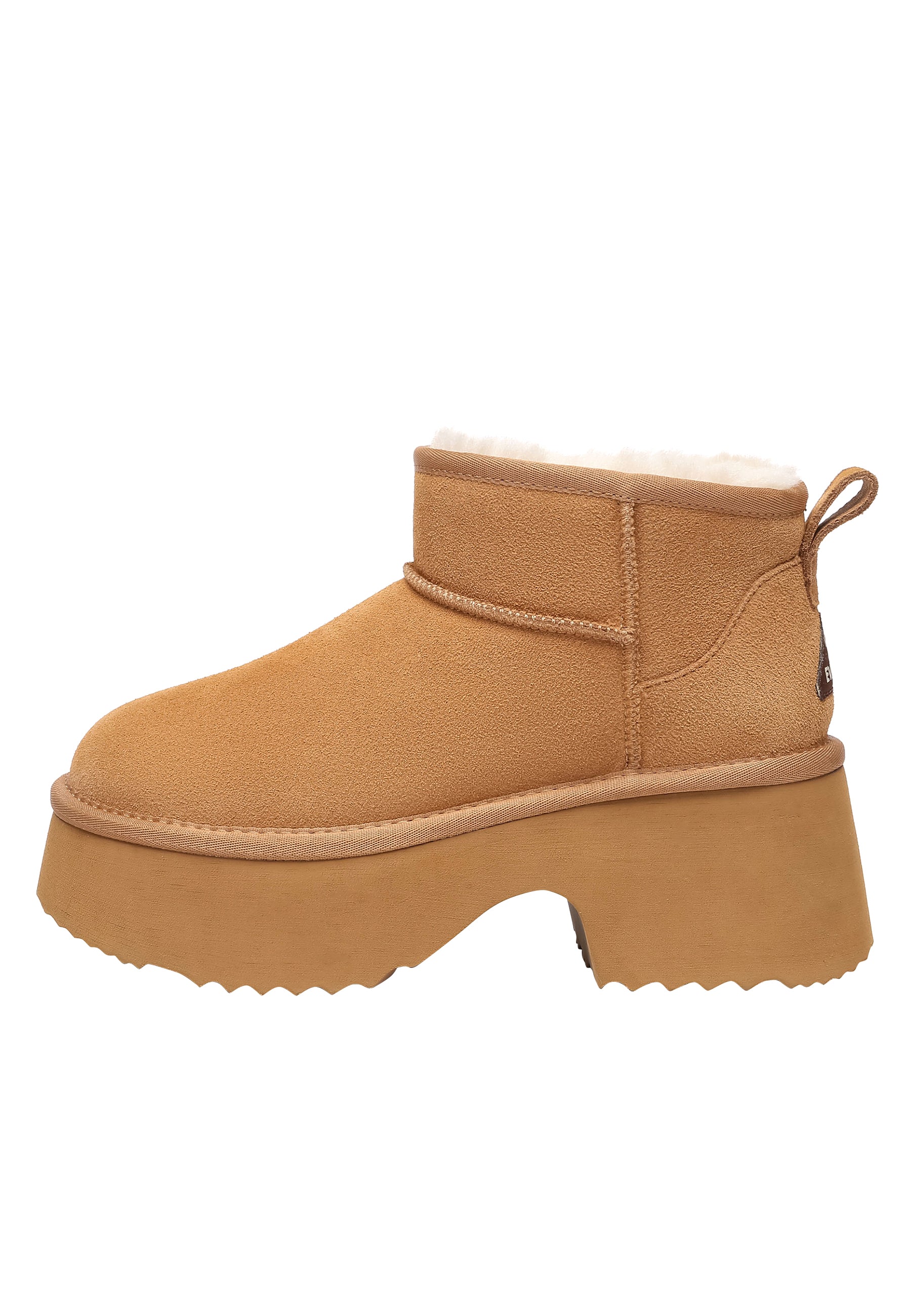 EVERAU Nicobar Chestnut Mid Boots Botki Brązowe