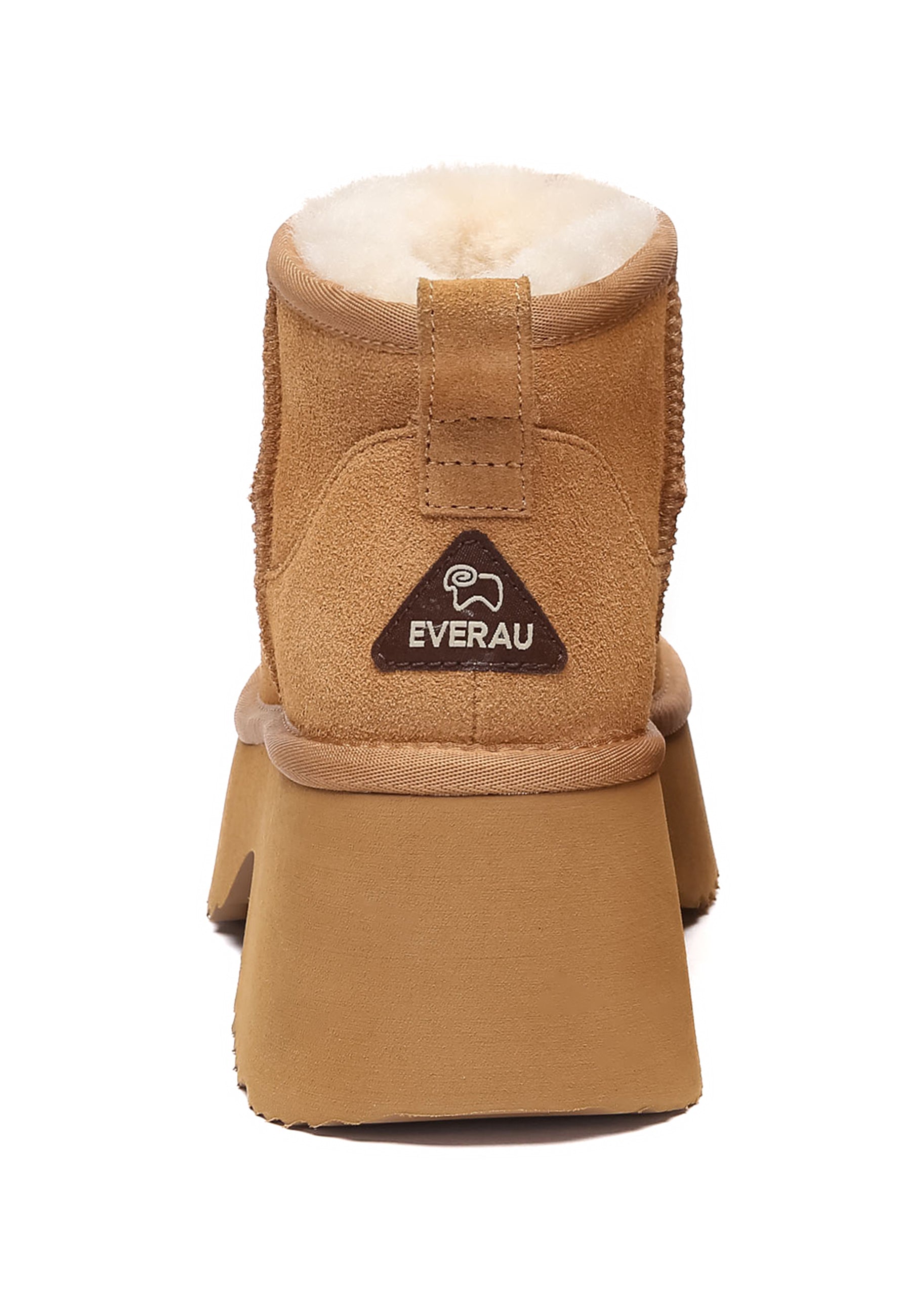 EVERAU Nicobar Chestnut Mid Boots Botki Brązowe