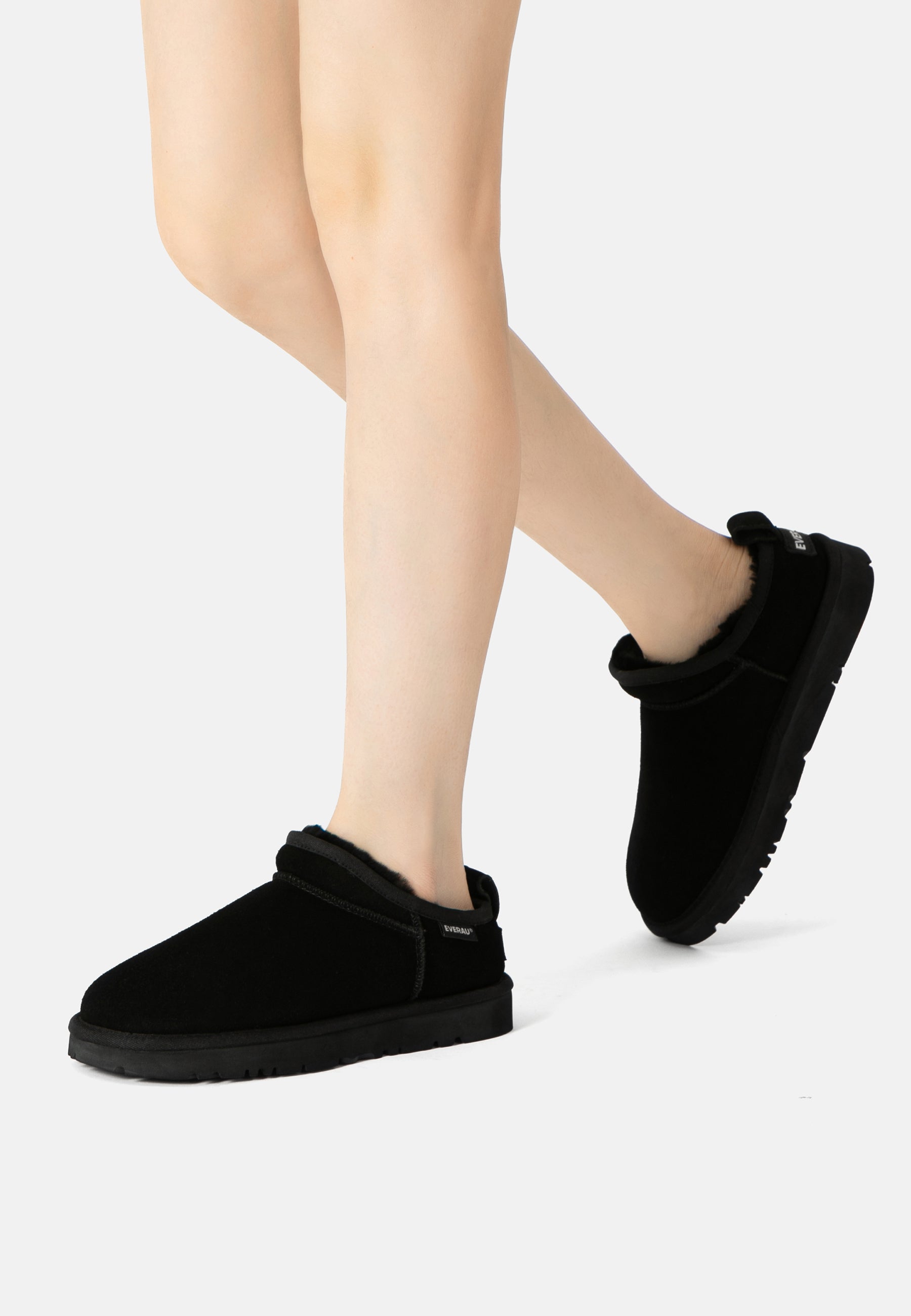 EVERAU Quail Black Ultra Mini Boots Botki Czarne