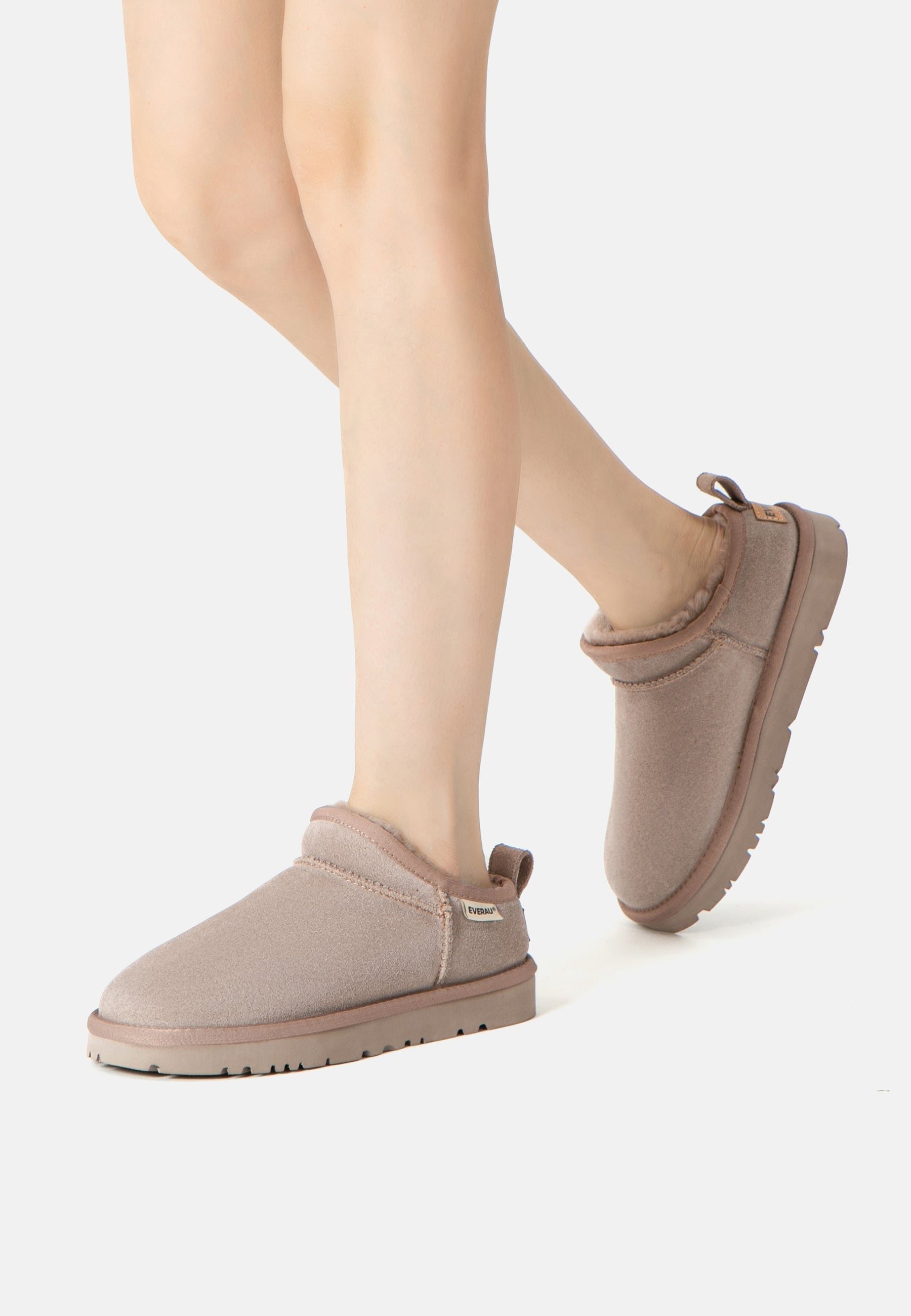 EVERAU Quail Brown Ultra Mini Boots Botki Brązowe