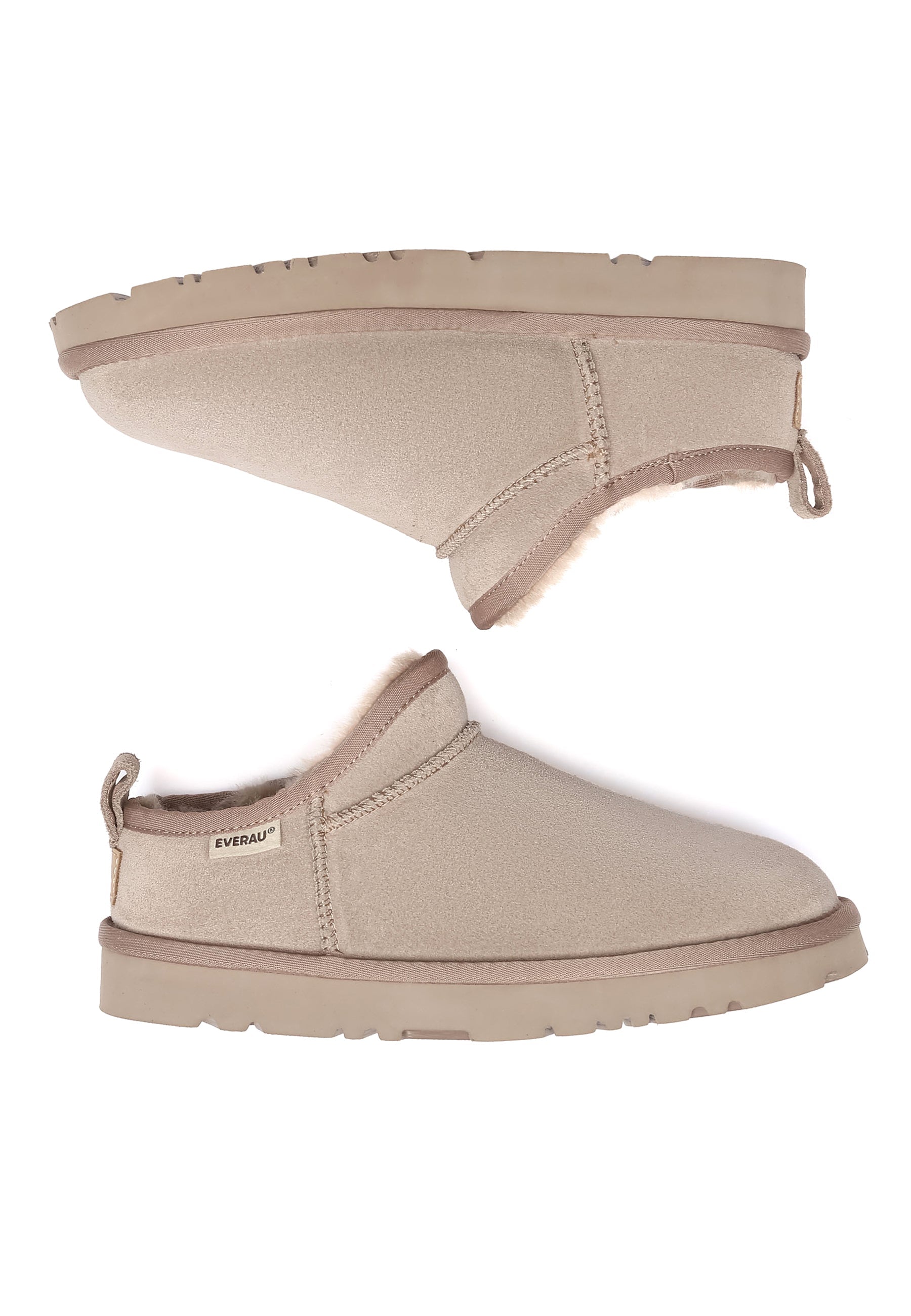 EVERAU Quail Brown Ultra Mini Boots Botki Brązowe