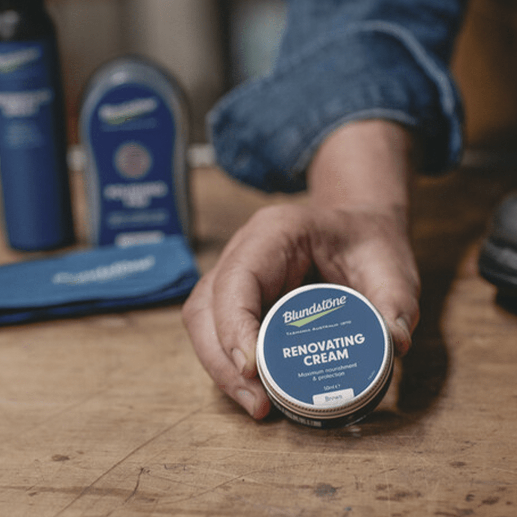 Blundstone - Krem do butów - Renovating Cream 50ml - Brown - Kolor Brązowy