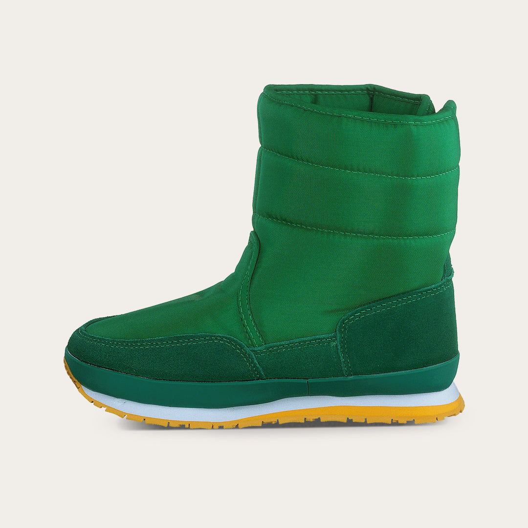 Rubber Duck - Śniegowce Damskie - Snow Jogger - Green - Kolor Zielony
